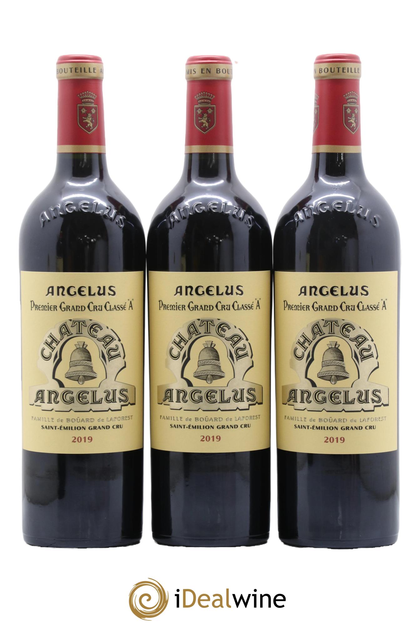 Château Angélus 1er Grand Cru Classé A 2019 - Lot of 6 bottles - 3