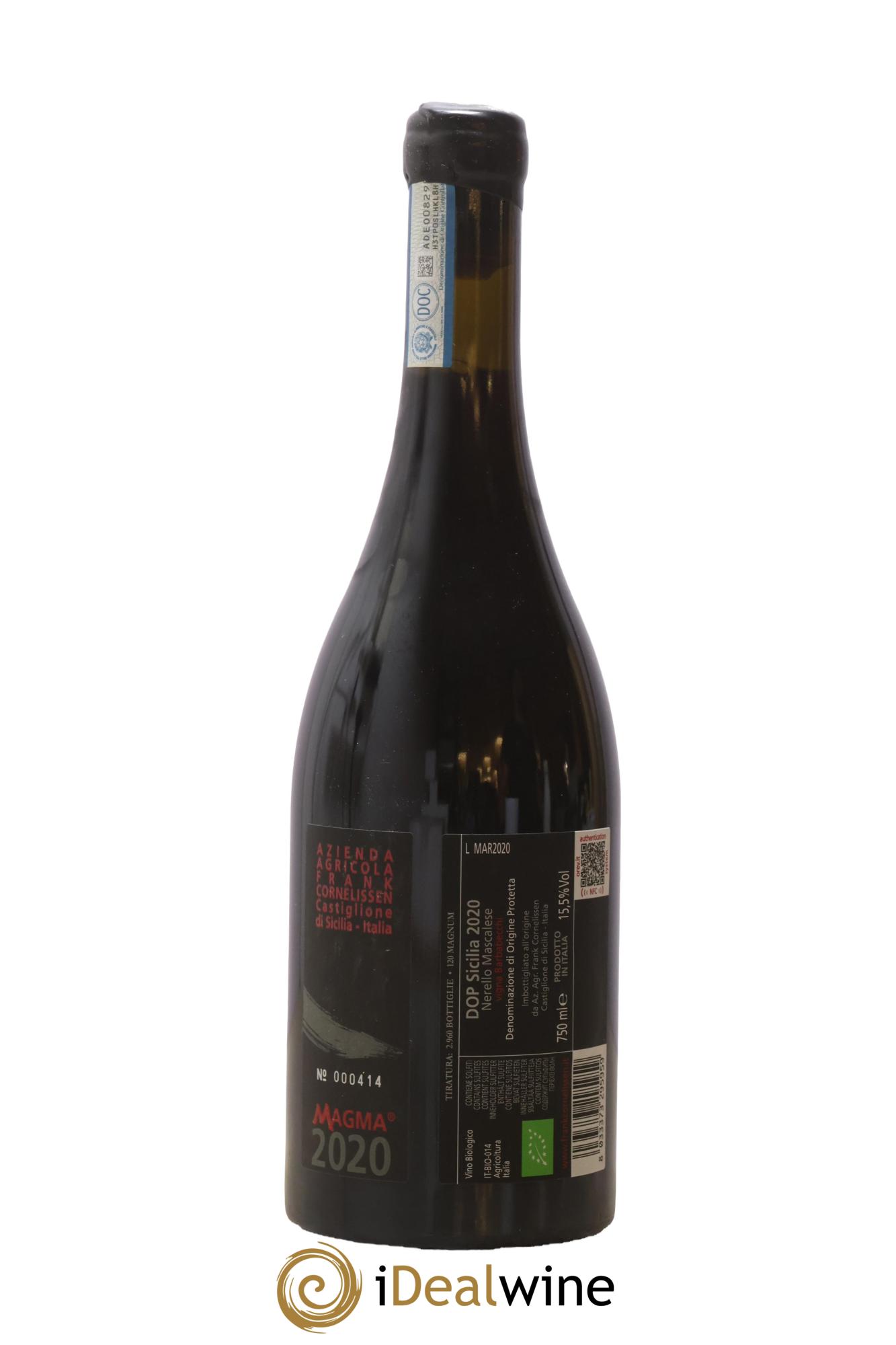 Terre Siciliane IGT Magma Frank Cornelissen 2020 - Lotto di 1 bottiglia - 1