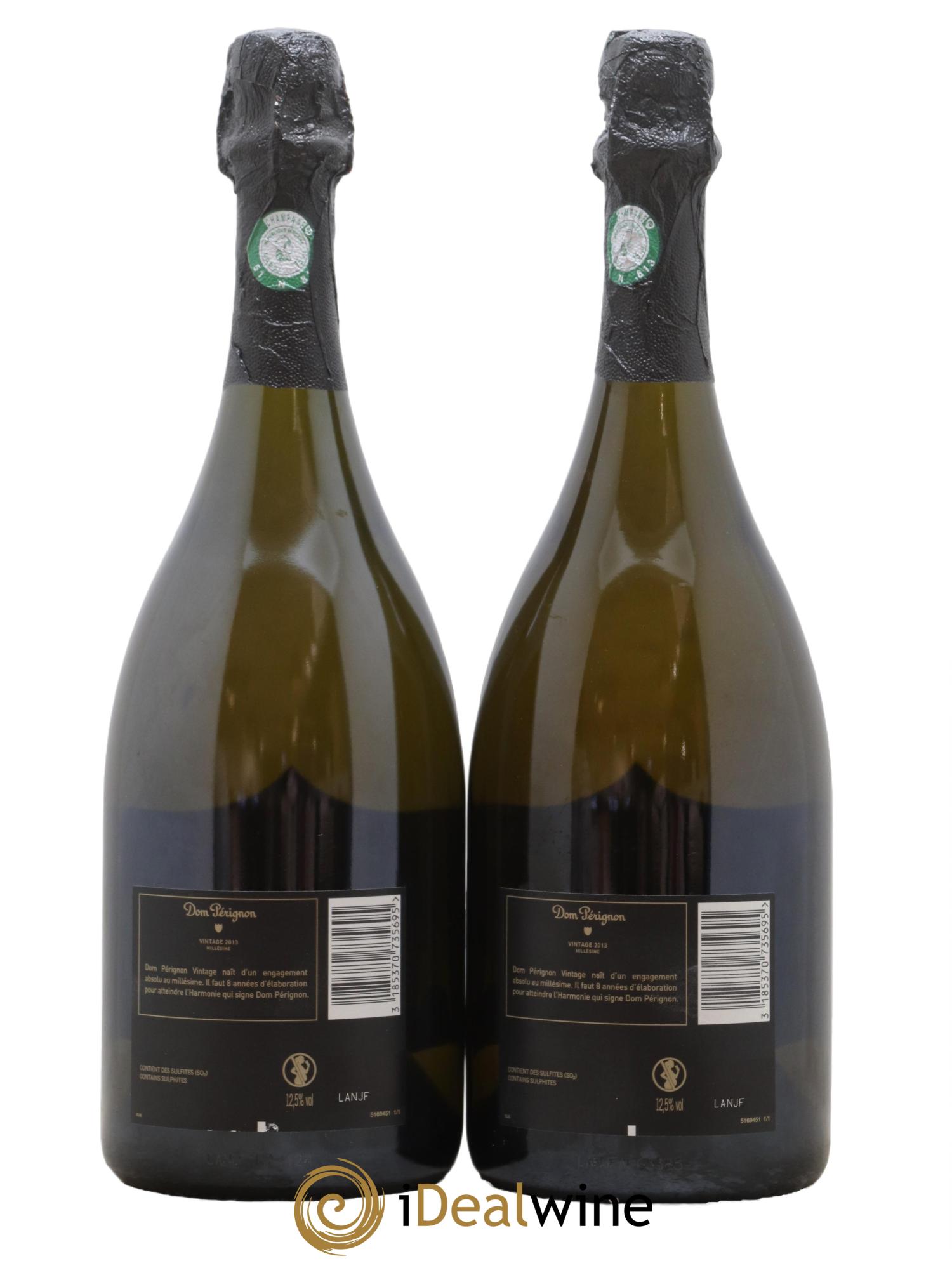 Brut Dom Pérignon 2013 - Lot de 2 bouteilles - 2