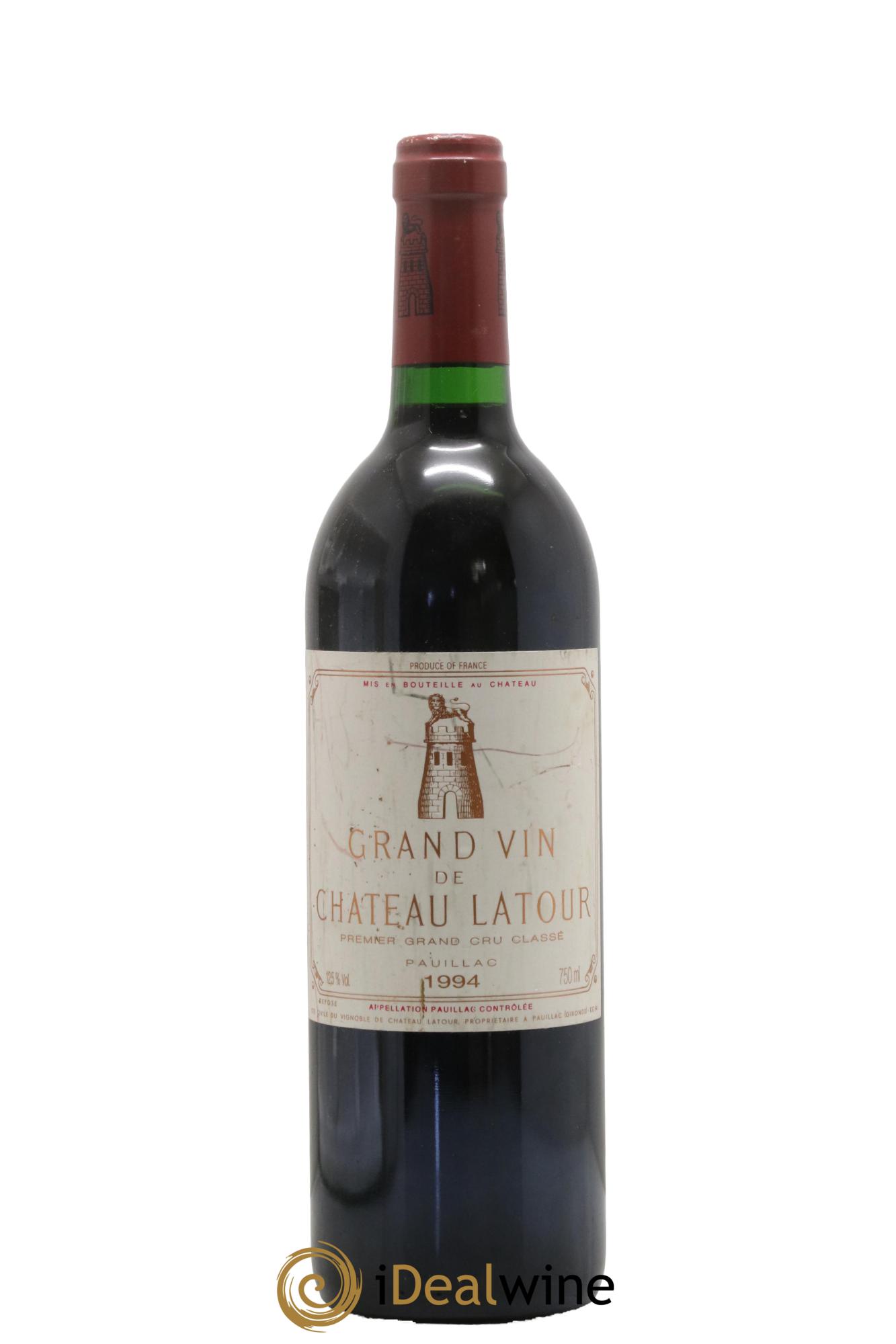 Château Latour 1er Grand Cru Classé 1994 - Posten von 1 Flasche - 0