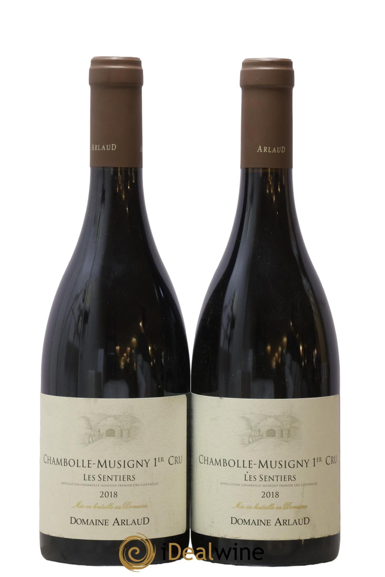 Chambolle-Musigny 1er Cru Les Sentiers Arlaud 2018 - Lot de 2 bouteilles - 0