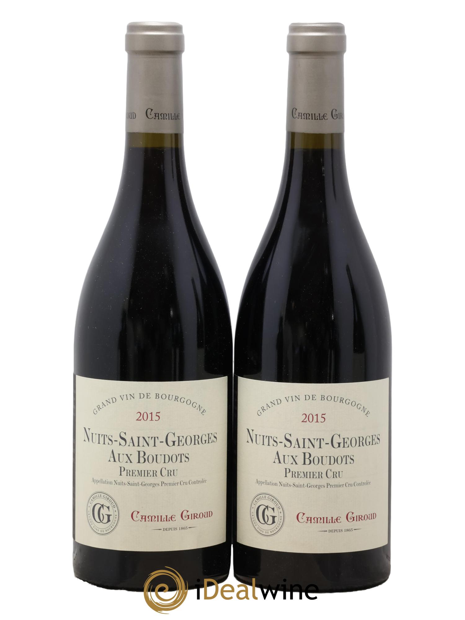 Nuits-Saint-Georges 1er Cru Aux Boudots Camille Giroud 2015 - Lot de 2 bouteilles - 0