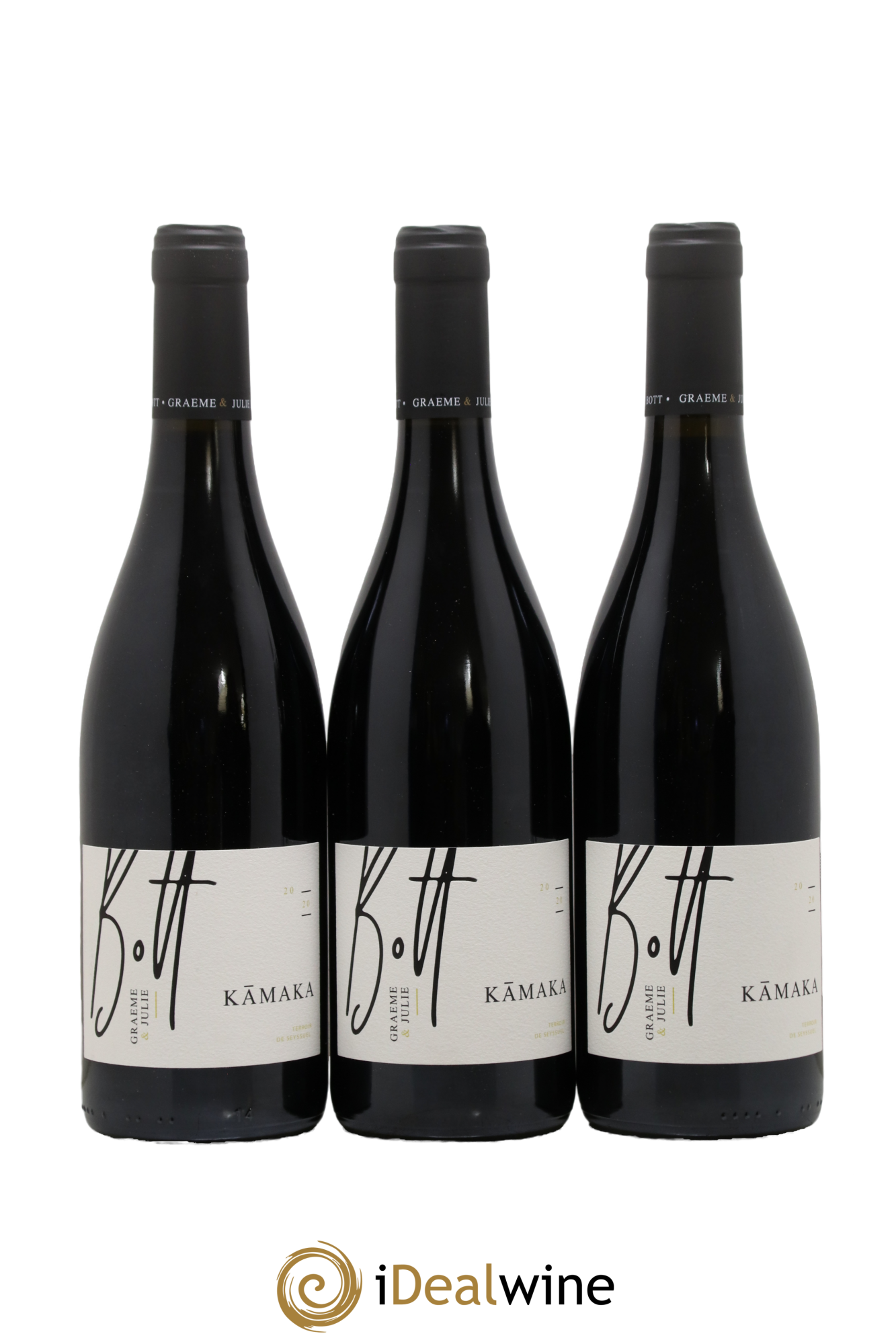 Collines Rhodaniennes Kamaka Terroir de Seyssuel Domaine Graeme et Julie Bott 2020 - Lot de 3 bouteilles - 0