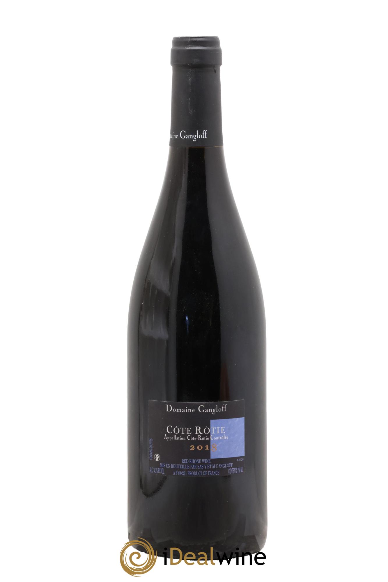 Côte-Rôtie La Barbarine Gangloff (Domaine) 2018 - Lot de 1 bouteille - 1