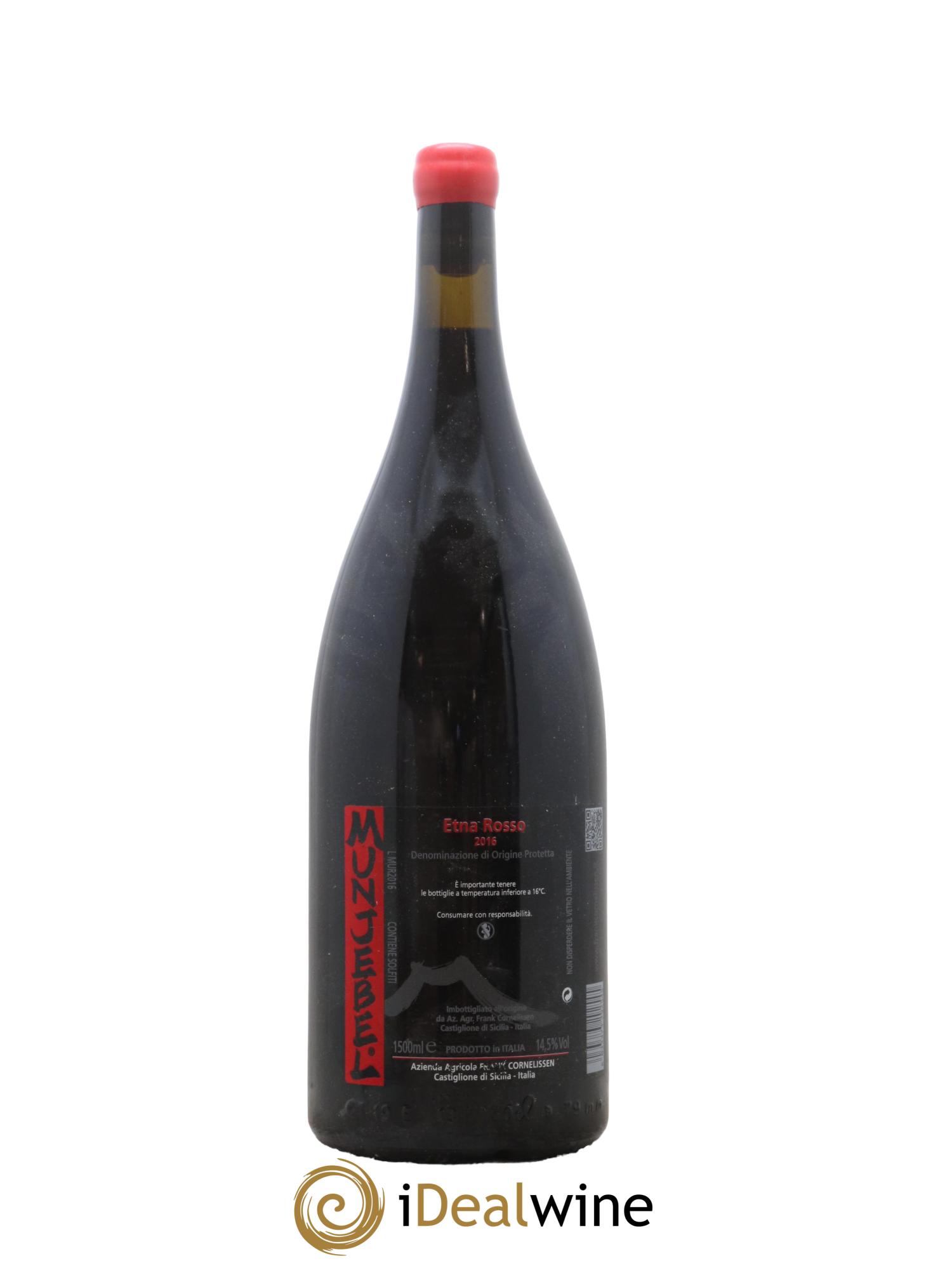 Etna Rosso Munjebel Frank Cornelissen 2016 - Lot de 1 magnum - 0