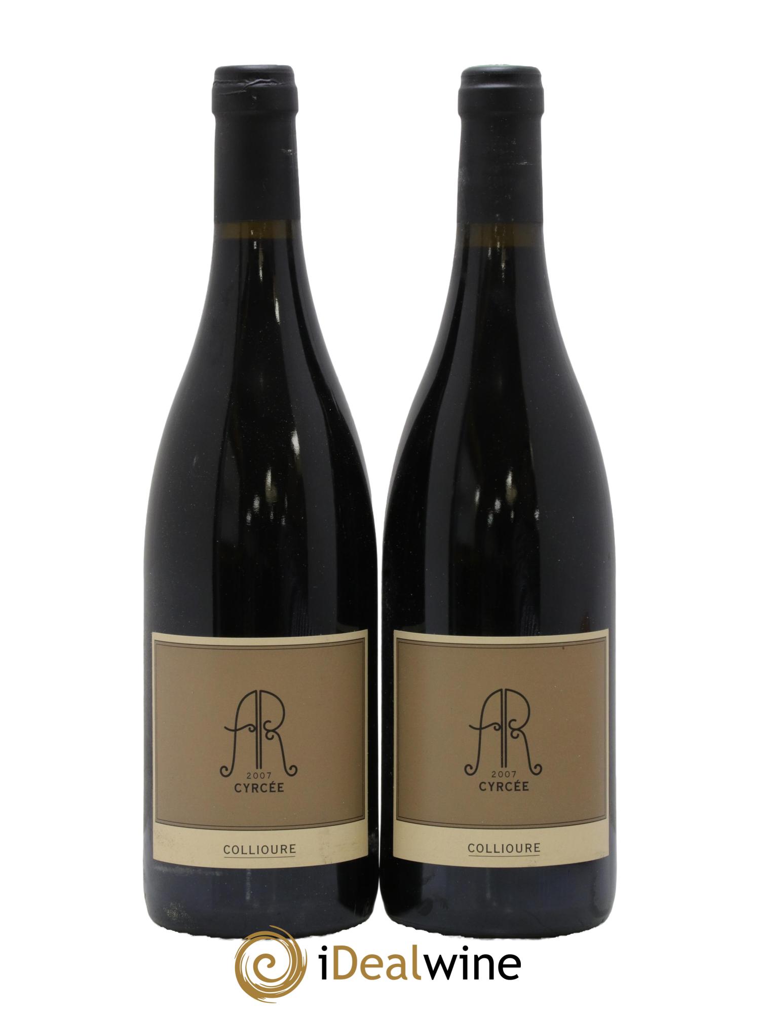 Collioure Cuvée Cyrcée Abbé Rous 2007 - Posten von 2 Flaschen - 0