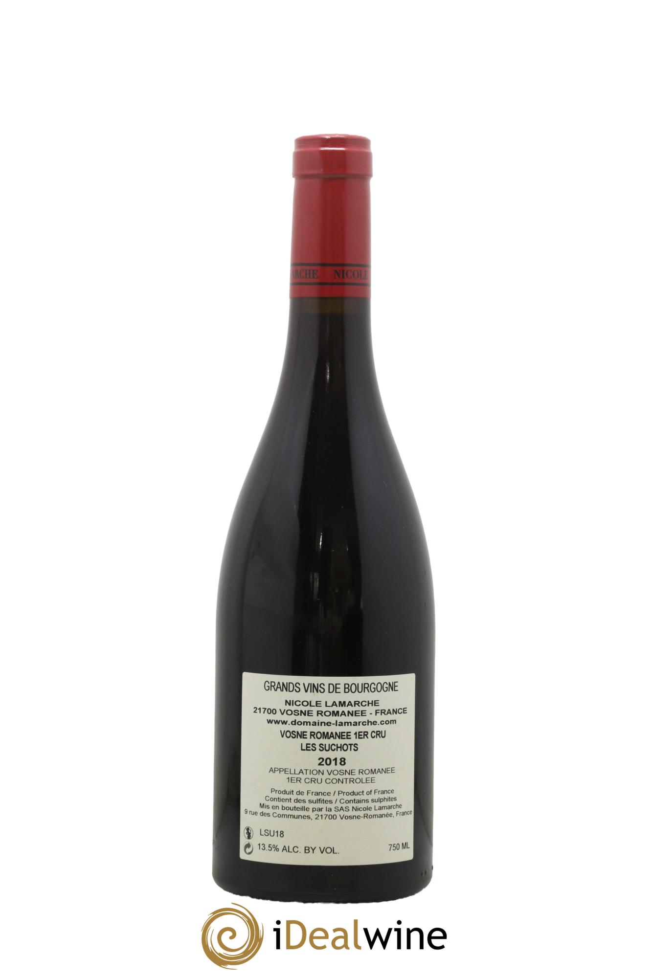 Vosne-Romanée 1er Cru Les Suchots Lamarche (Domaine) 2018 - Posten von 1 Flasche - 1