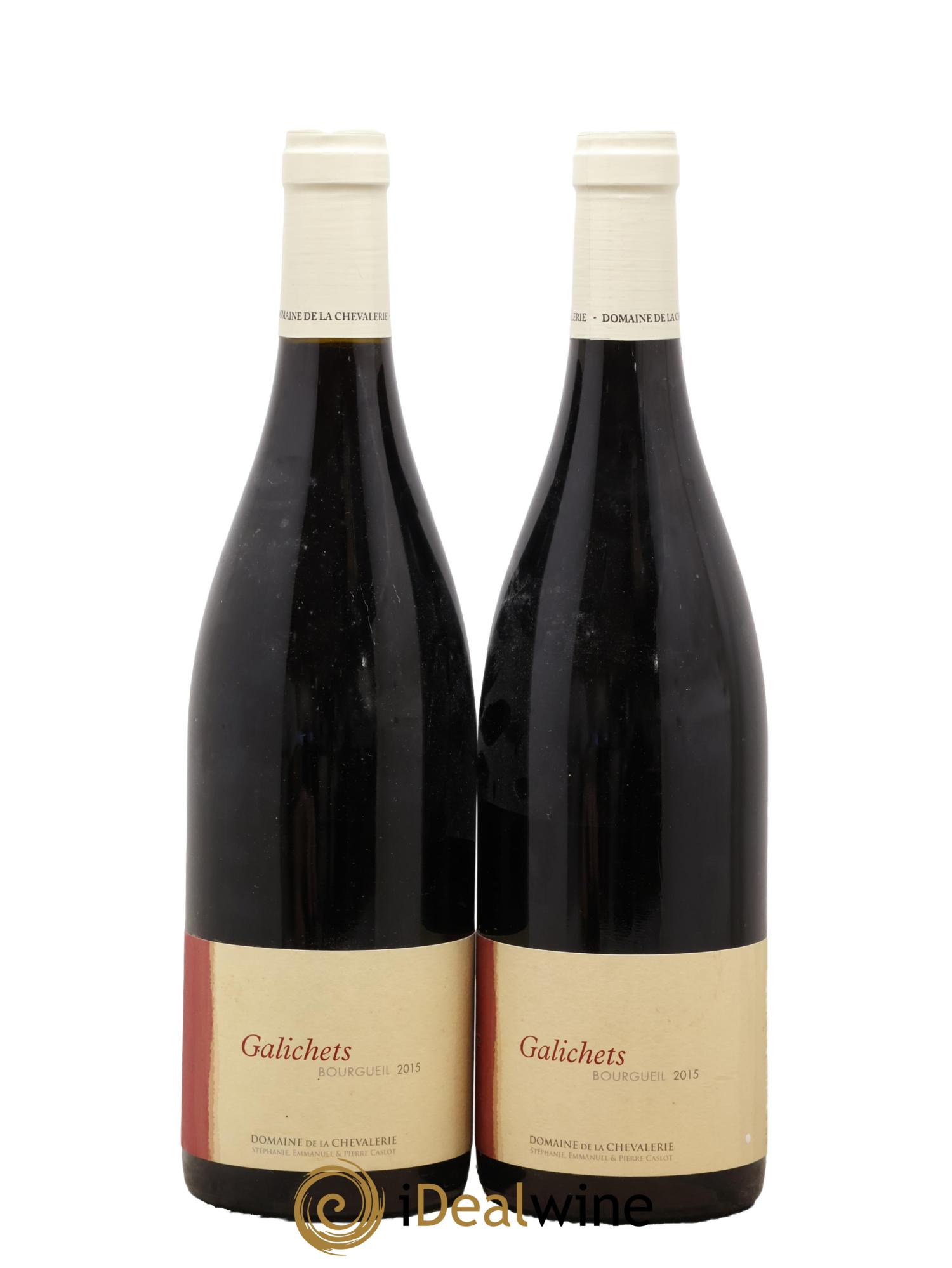 Bourgueil Galichets Domaine de la Chevalerie 2015 - Lot of 2 bottles - 0