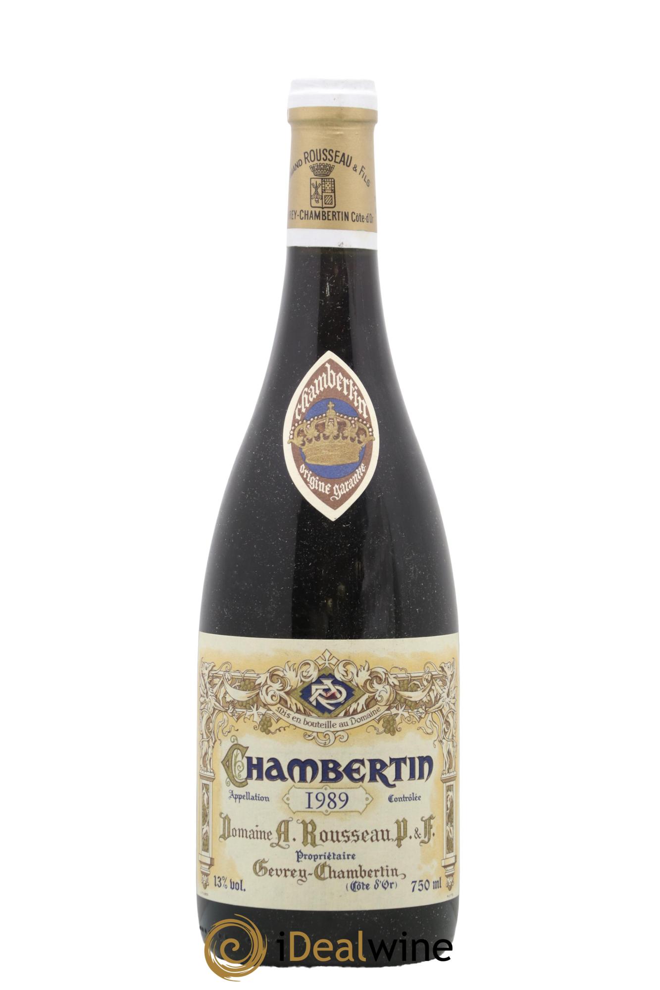 Chambertin Grand Cru Armand Rousseau (Domaine) 1989 - Lot of 1 bottle - 0