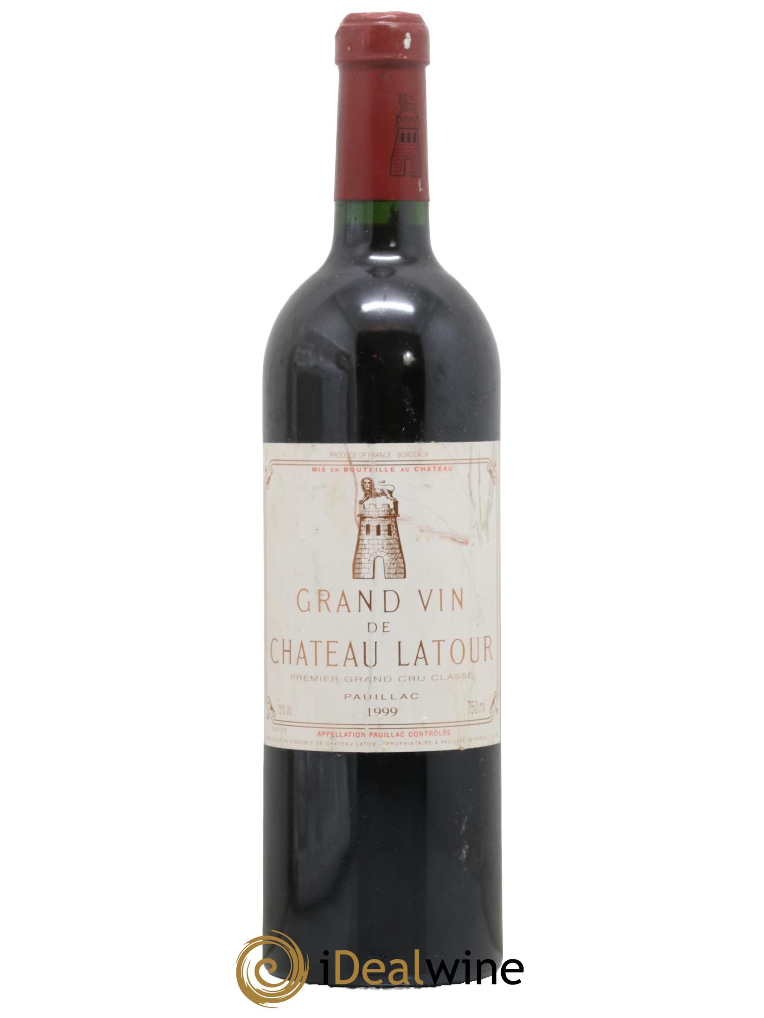 Château Latour 1er Grand Cru Classé 1999 - Lot de 1 bouteille - 0