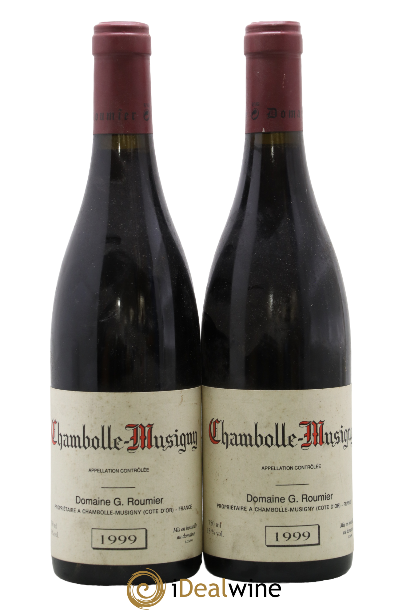 Chambolle-Musigny Georges Roumier (Domaine) 1999 - Lot de 2 bouteilles - 0