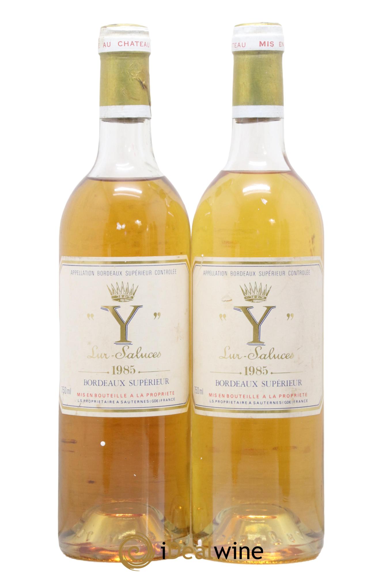 Y de Yquem 1985 - Lot of 2 bottles - 0