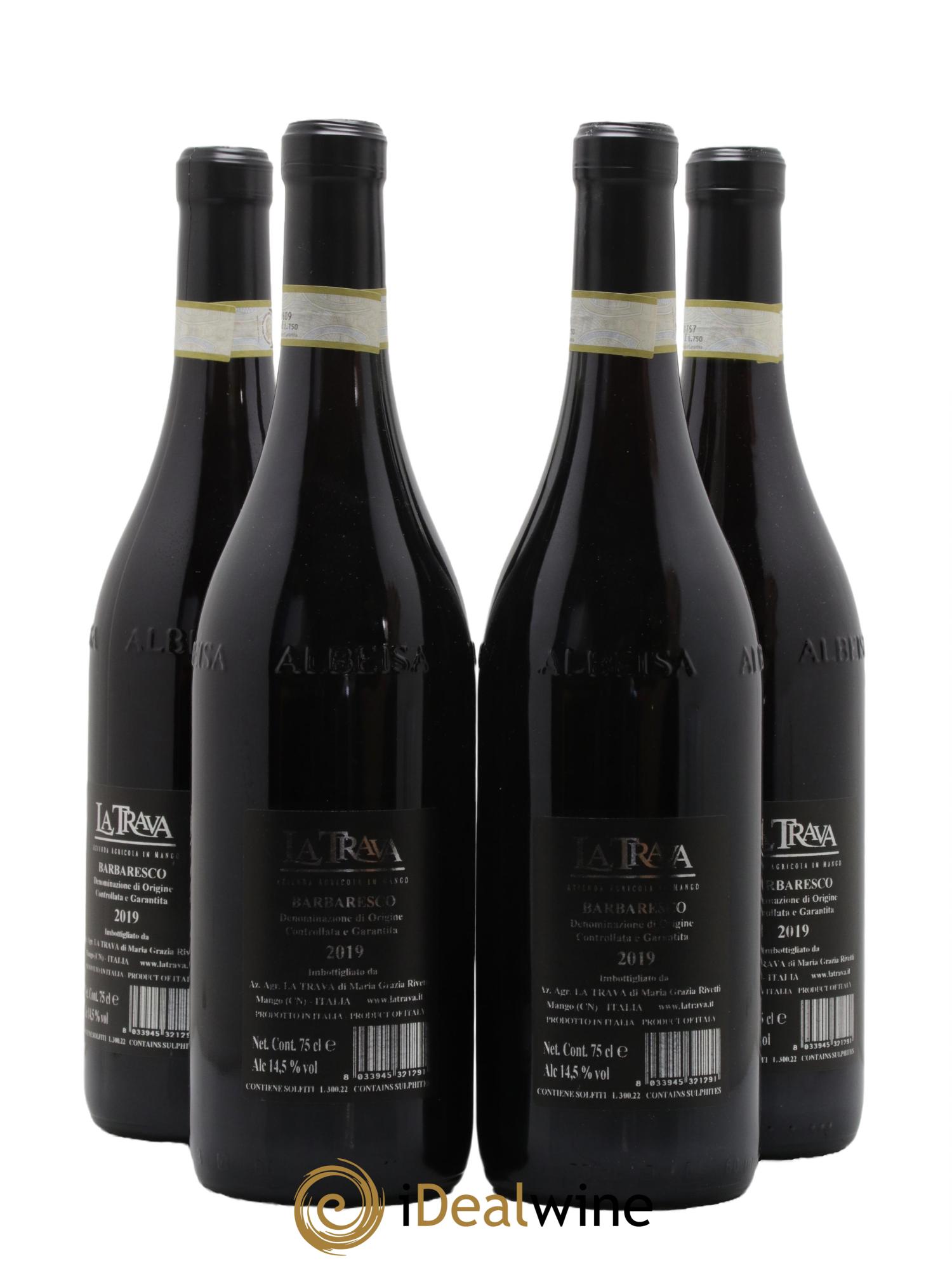Barbaresco DOCG La Trava 2019 - Posten von 4 Flaschen - 1