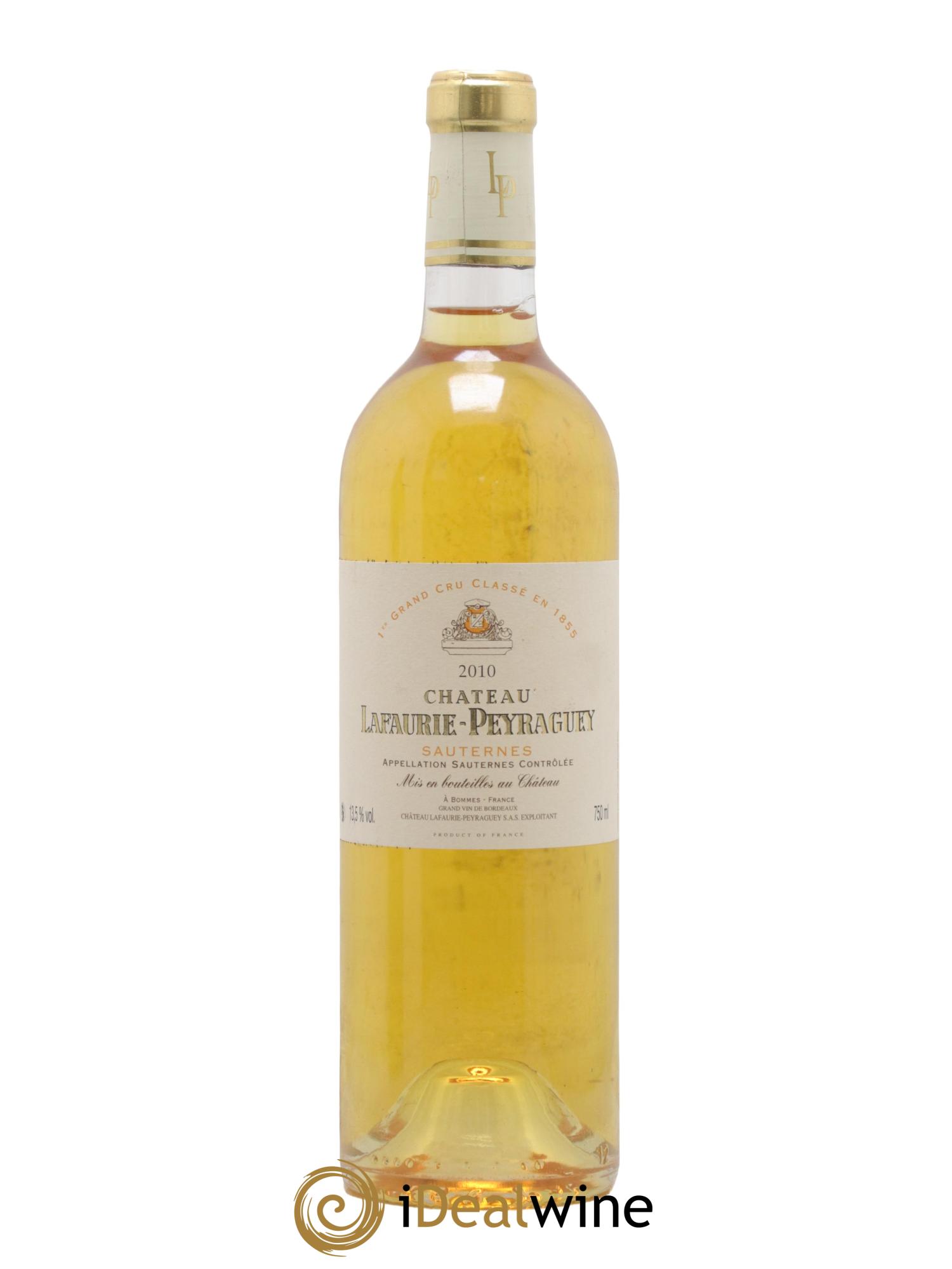 Château Lafaurie-Peyraguey 1er Grand Cru Classé 2010 - Lotto di 1 bottiglia - 0