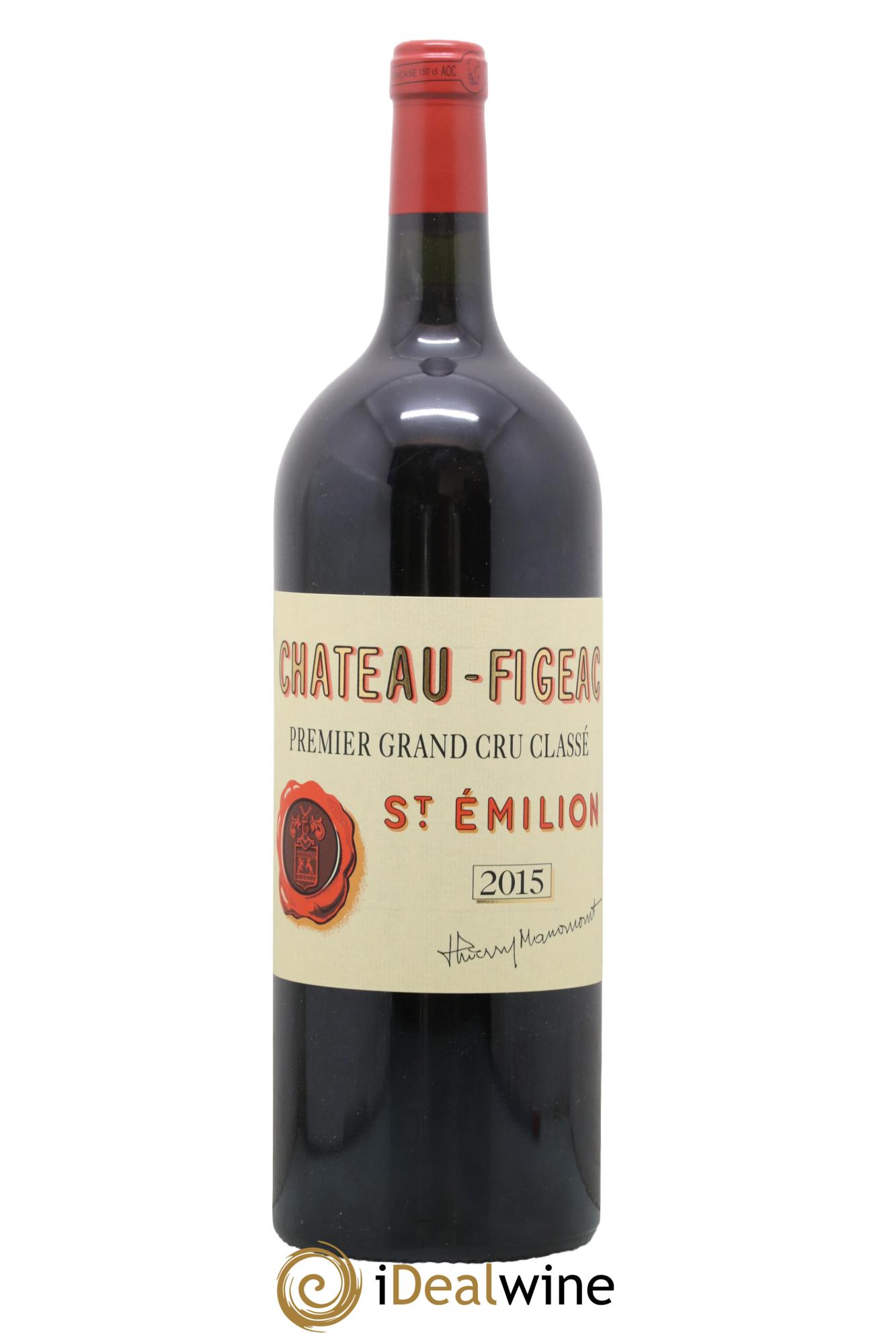Château Figeac 1er Grand Cru Classé A 2015 - Lot de 1 magnum - 0