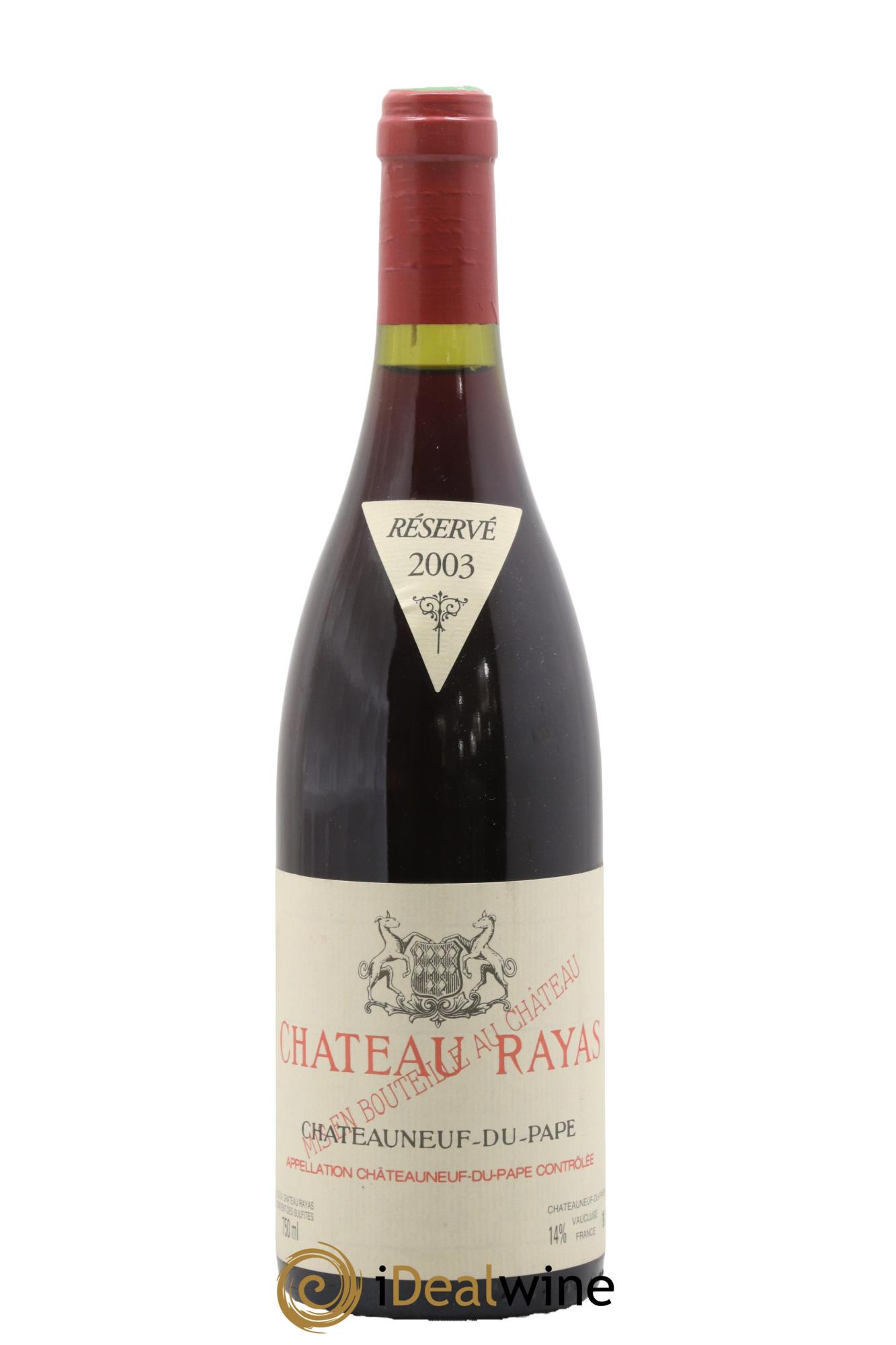 Châteauneuf-du-Pape Château Rayas Emmanuel Reynaud 2003 - Lot of 1 bottle - 0
