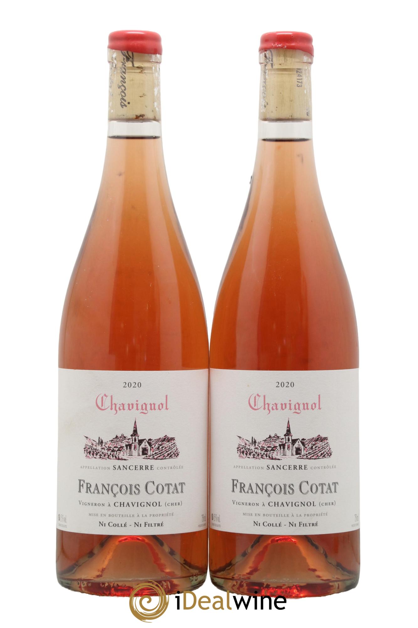 Sancerre François Cotat Chavignol 2020 - Lot of 2 bottles - 0