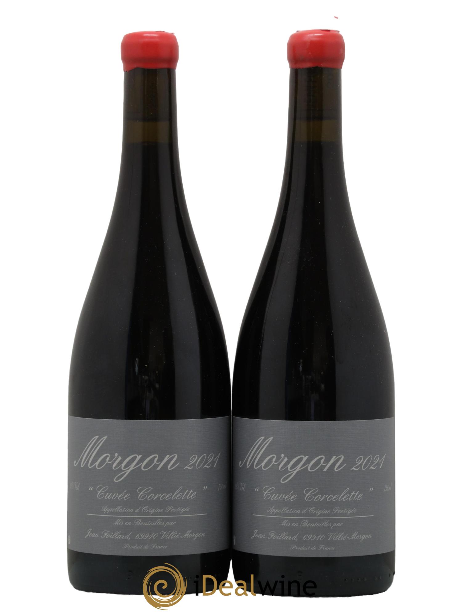 Morgon Corcelette Jean Foillard 2021 - Lot de 2 bouteilles - 0