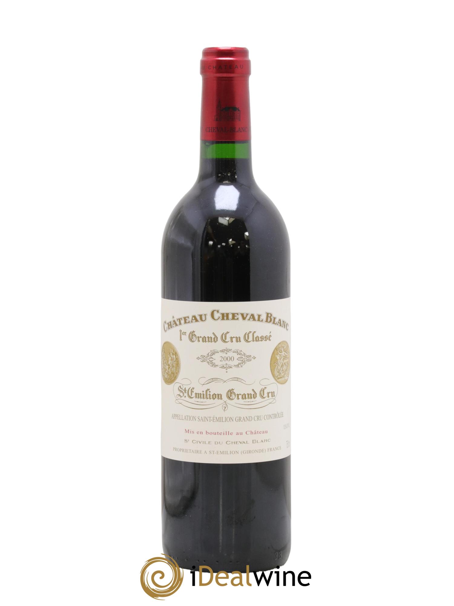 Château Cheval Blanc 1er Grand Cru Classé A 2000 - Lot of 1 bottle - 0