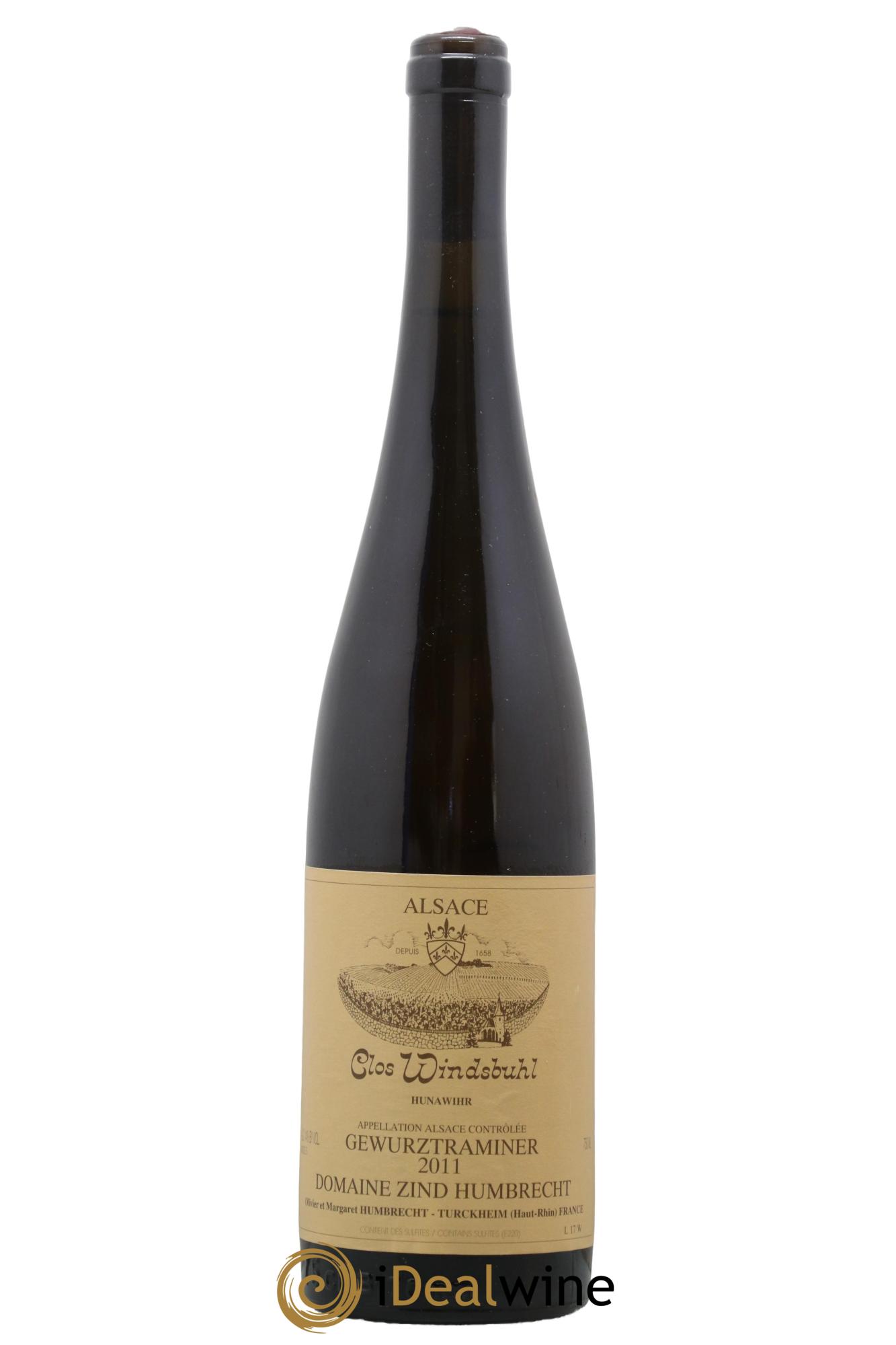 Alsace Gewurztraminer Clos Windsbuhl Zind-Humbrecht (Domaine) 2011 - Posten von 1 Flasche - 0