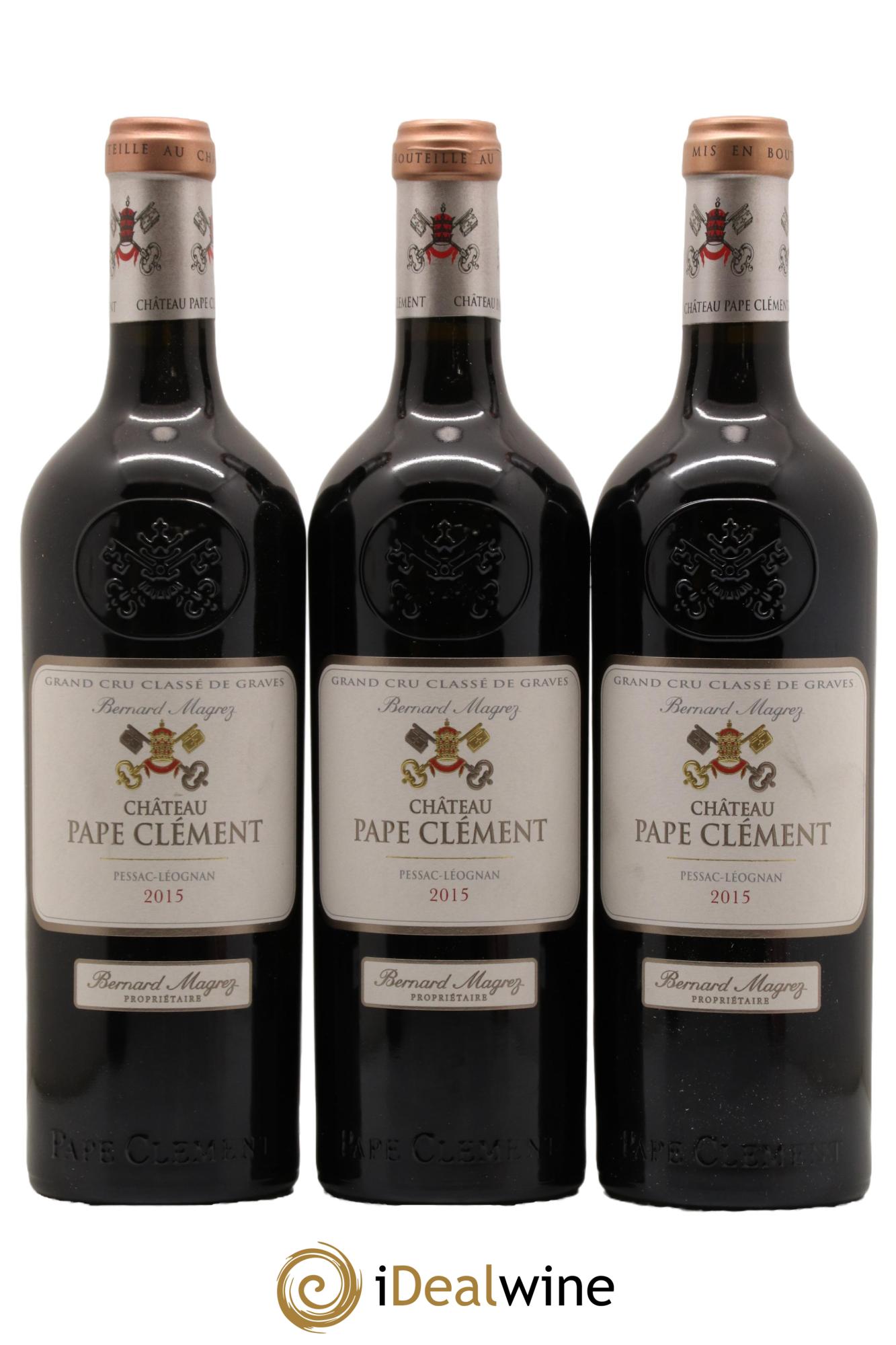 Château Pape Clément Cru Classé de Graves 2015 - Lot de 12 bouteilles - 2