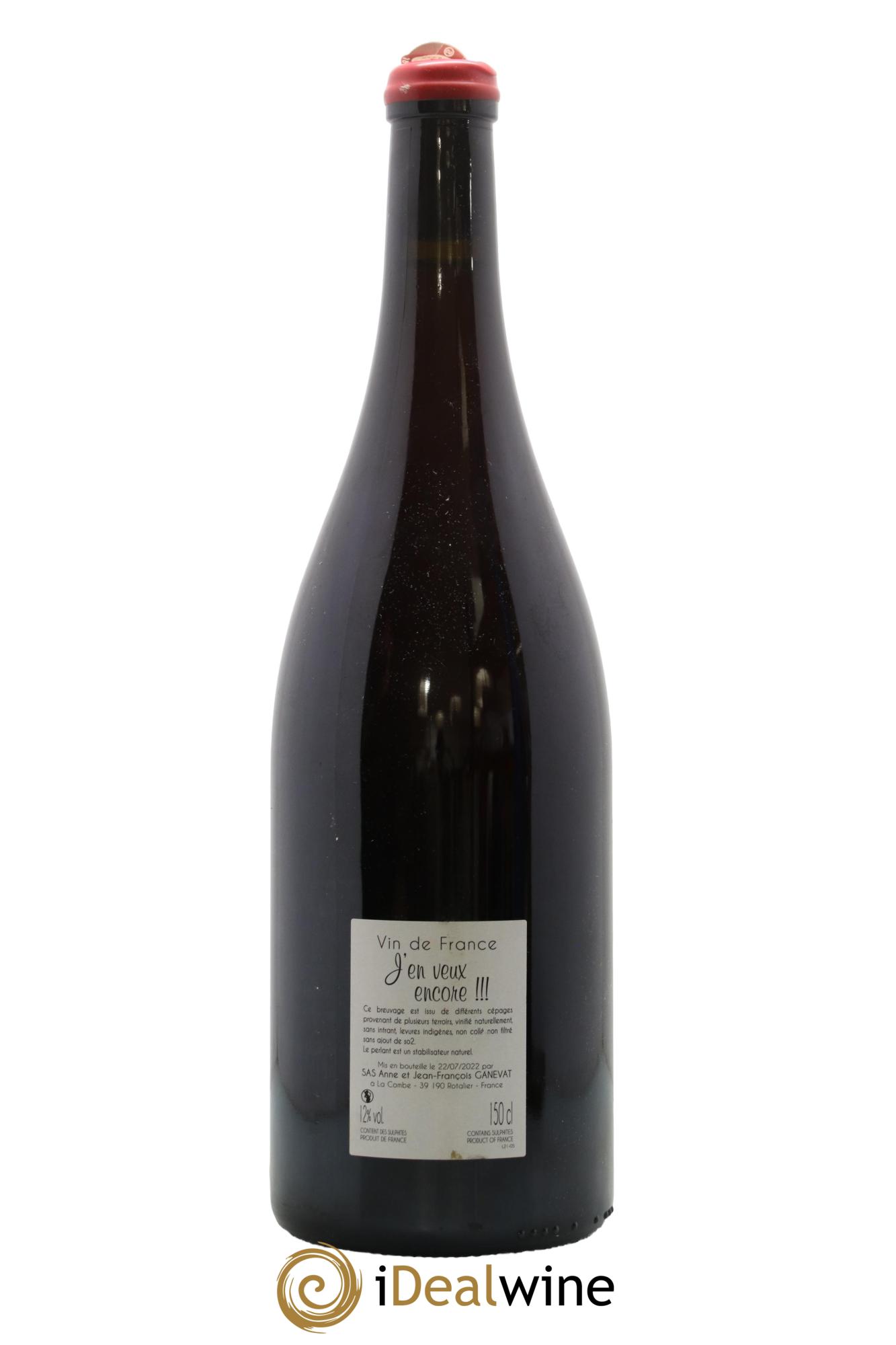 Vin de France J'en veux encore Anne et Jean François Ganevat 2022 - Lot de 1 magnum - 1
