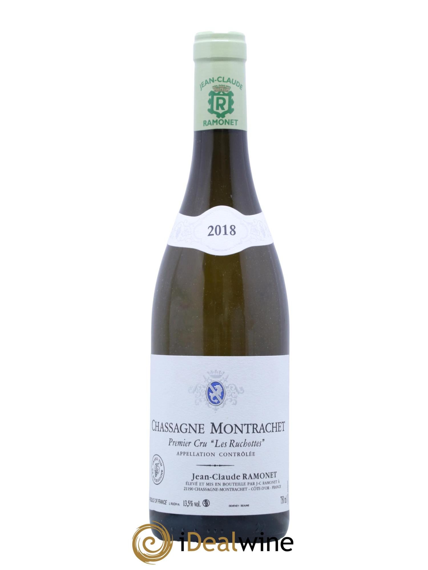 Chassagne-Montrachet 1er Cru Les Ruchottes Ramonet (Domaine) 2018 - Posten von 1 Flasche - 0