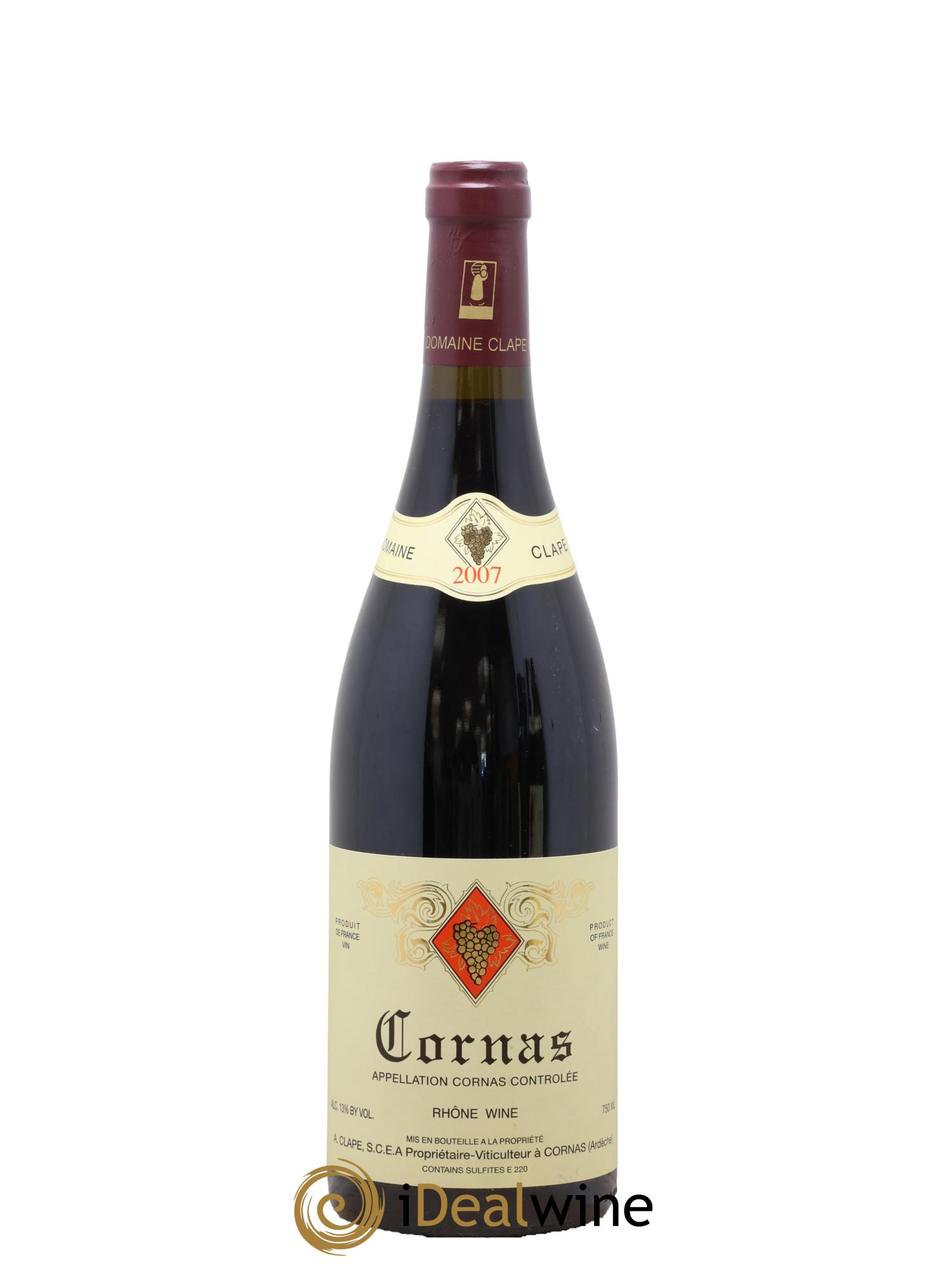 Cornas Auguste Clape 2007 - Posten von 1 Flasche - 0