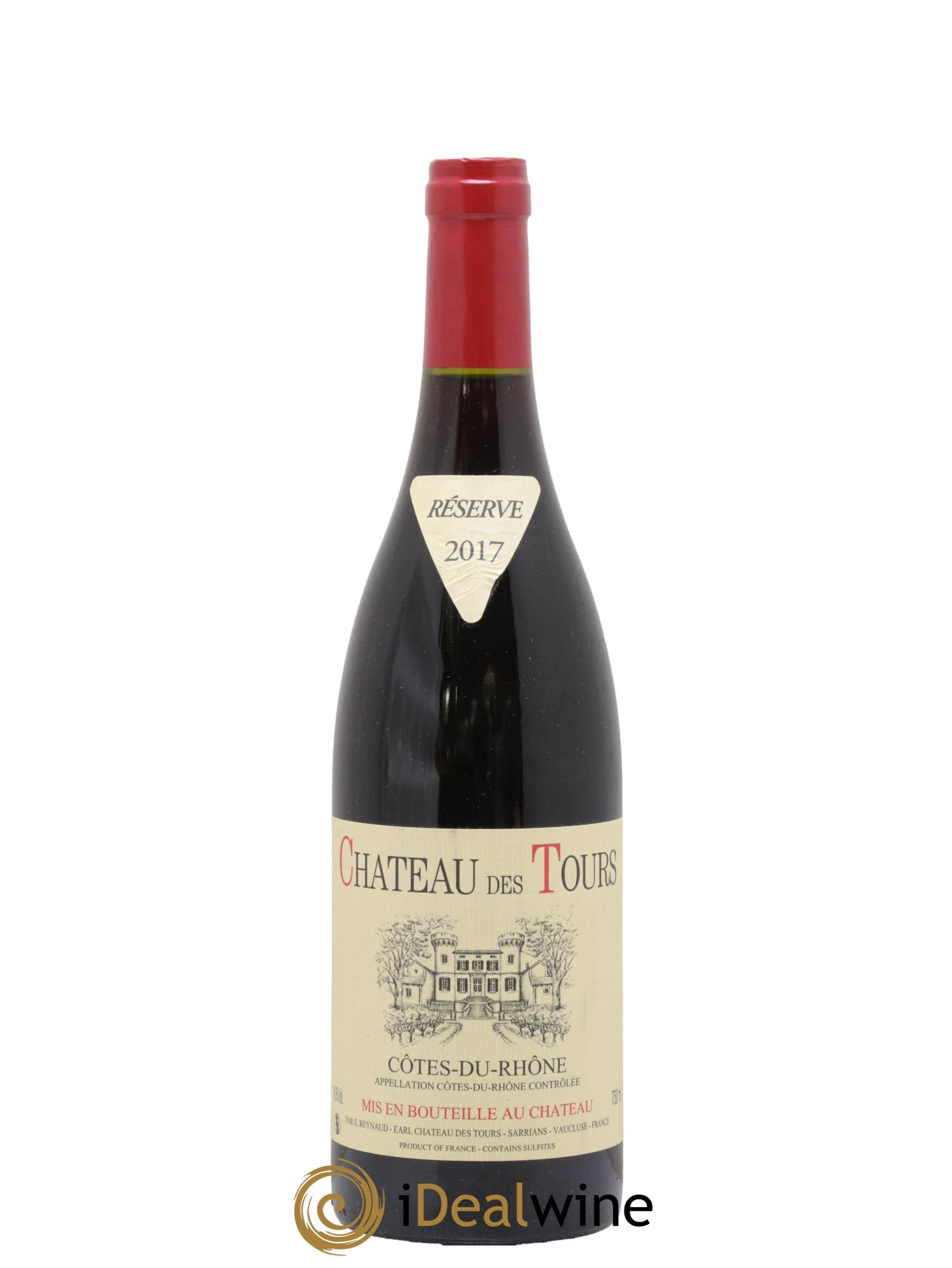 Côtes-du-Rhône Château des Tours Emmanuel Reynaud 2017 - Lot de 1 bouteille - 0