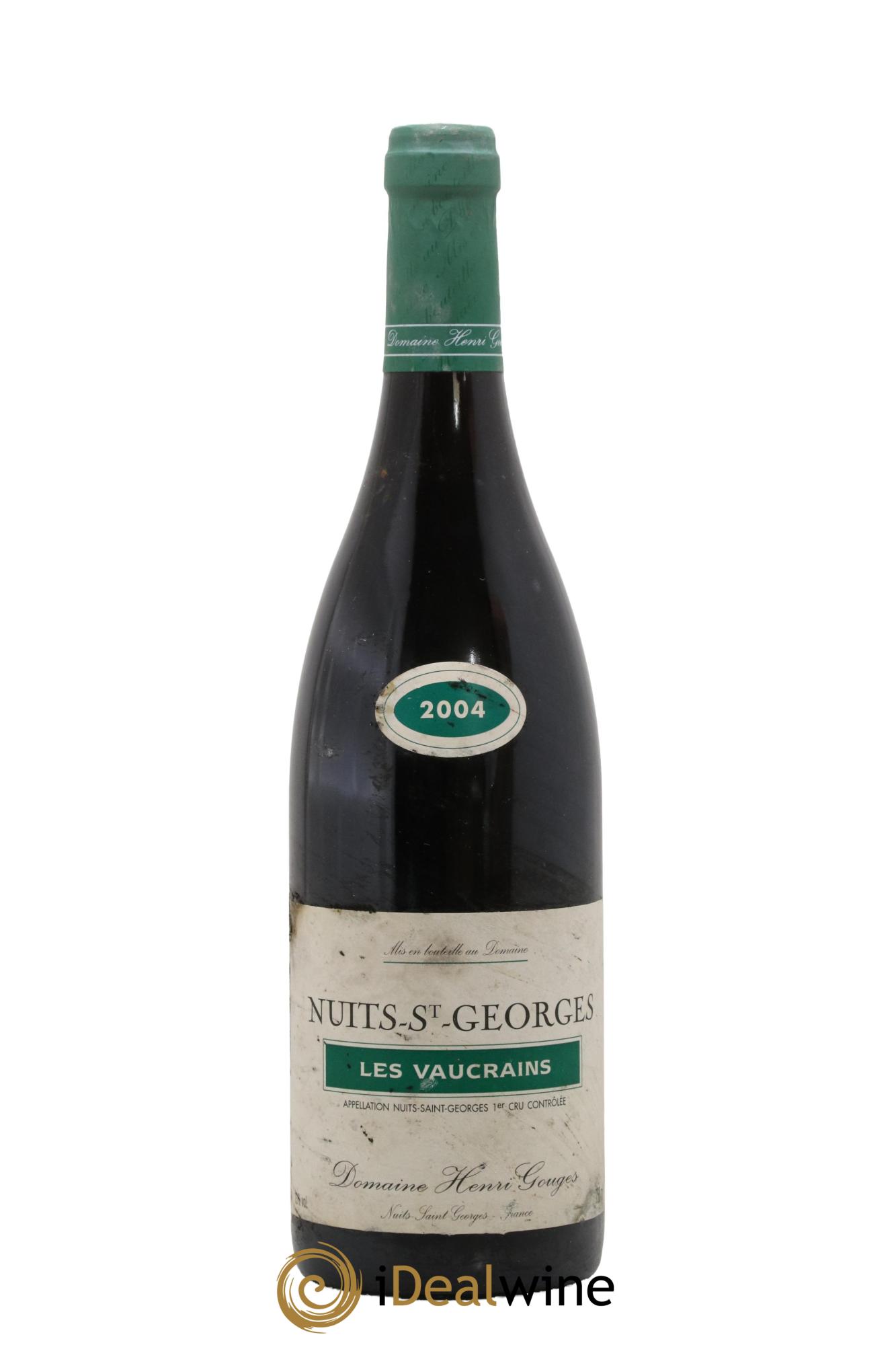 Nuits-Saint-Georges 1er Cru Les Vaucrains Henri Gouges 2004 - Lot de 1 bouteille - 0