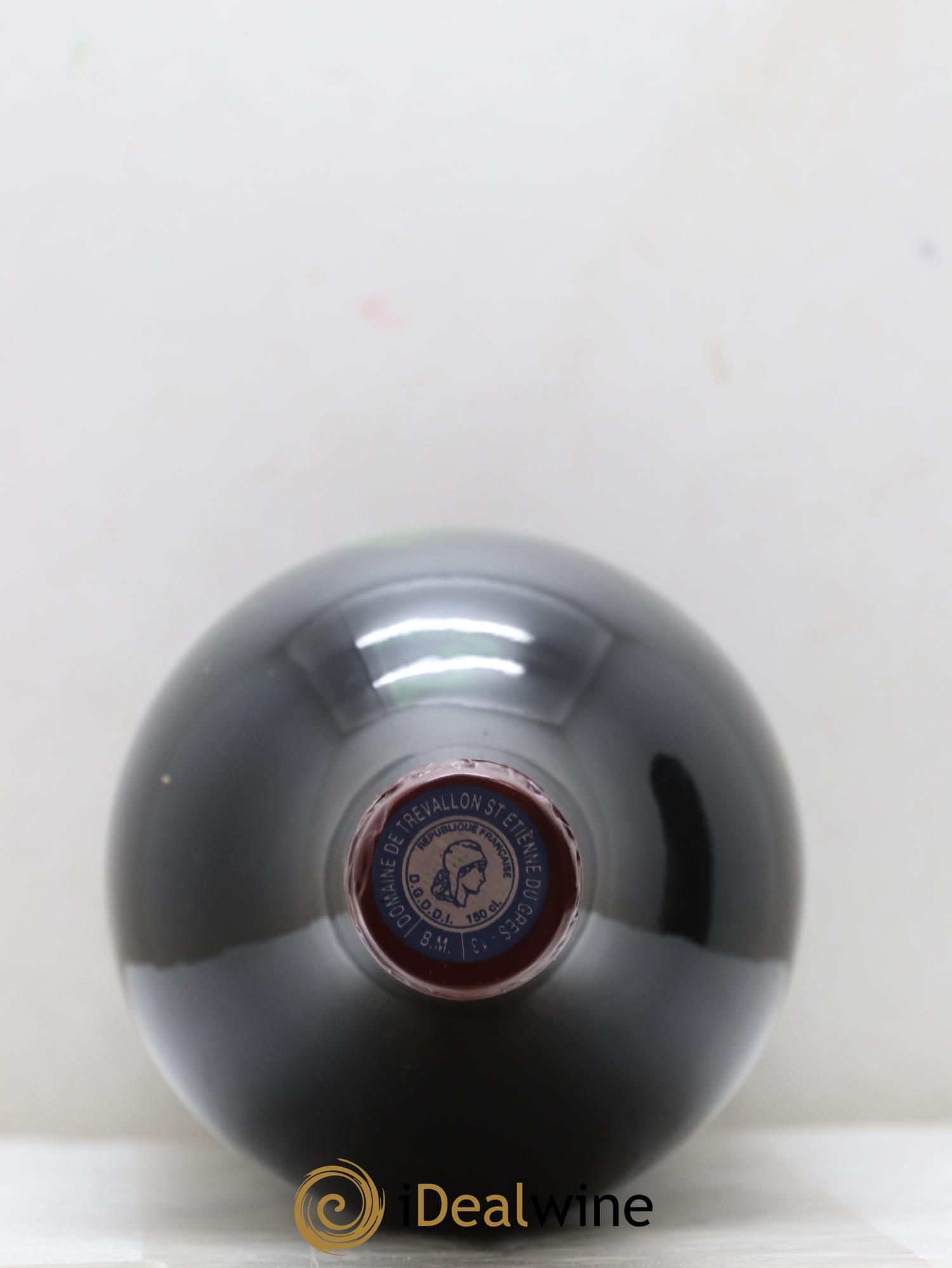 VDP Bouches du Rhône Trévallon (Domaine de) Eloi Dürrbach 1998 - Lot de 3 magnums - 1