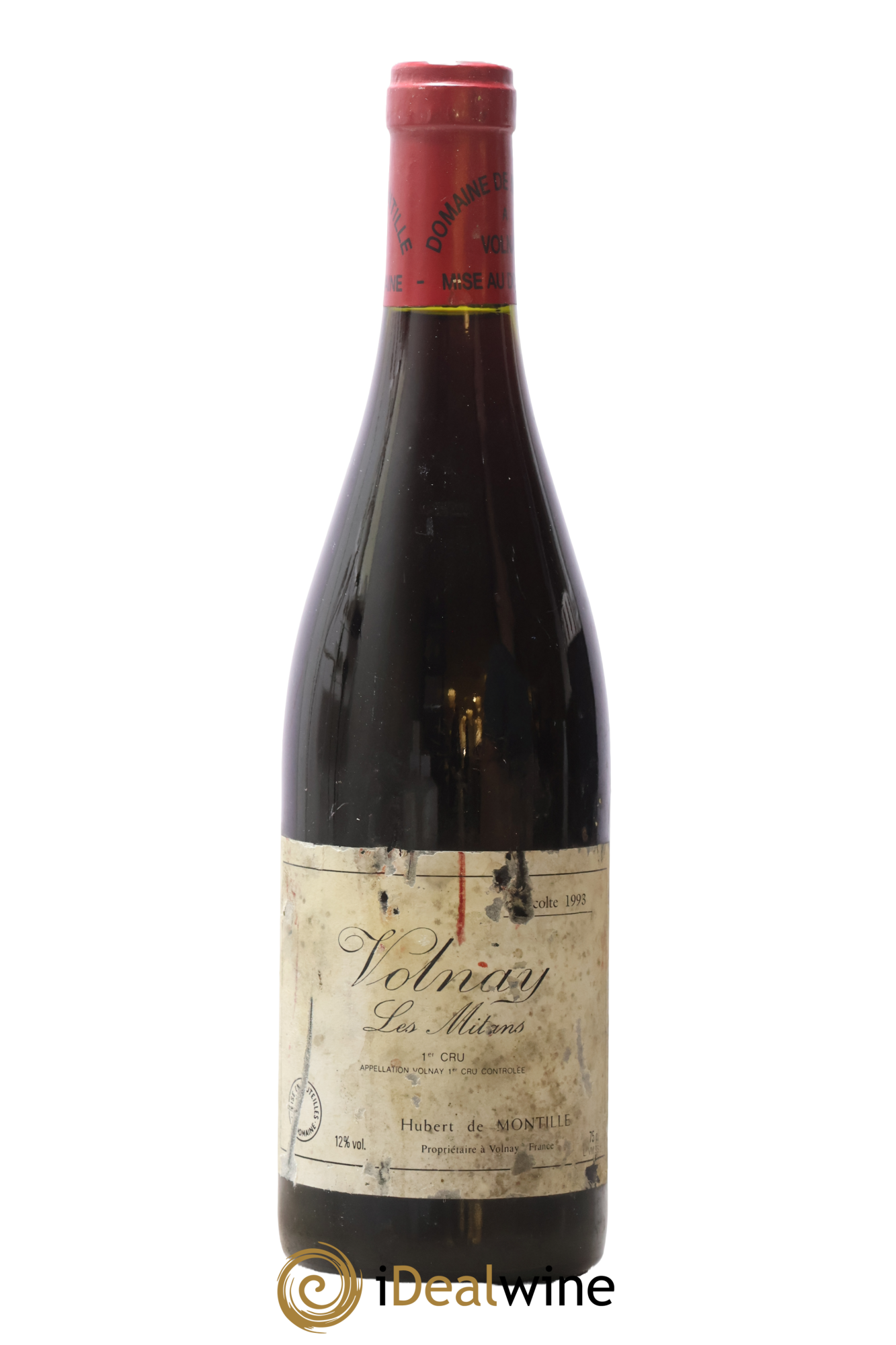 Volnay 1er Cru Les Mitans De Montille (Domaine) 1993 - Lot de 1 bouteille - 0