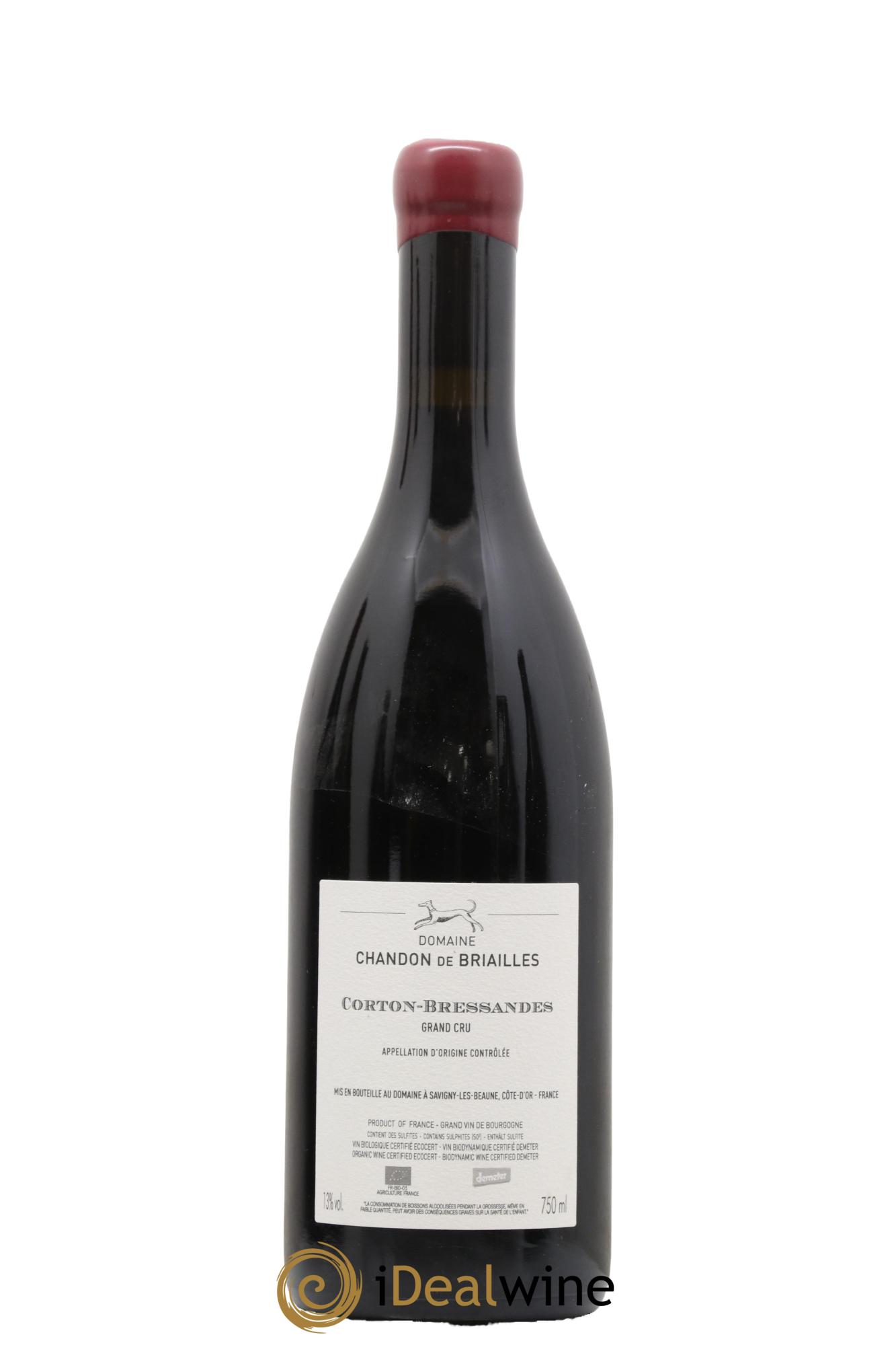 Corton Grand Cru Bressandes Chandon de Briailles 2020 - Lot de 1 bouteille - 1
