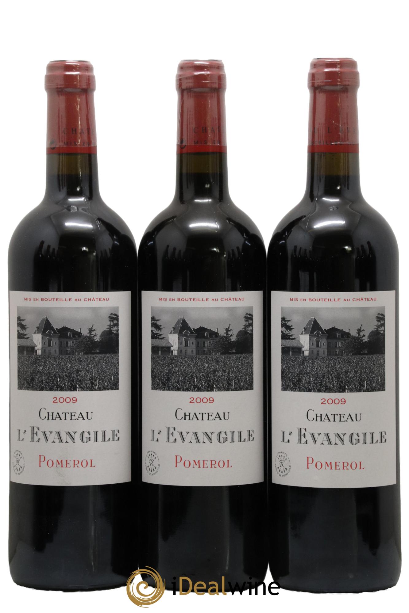 Château l' Évangile 2009 - Lotto di 12 bottiglie - 1