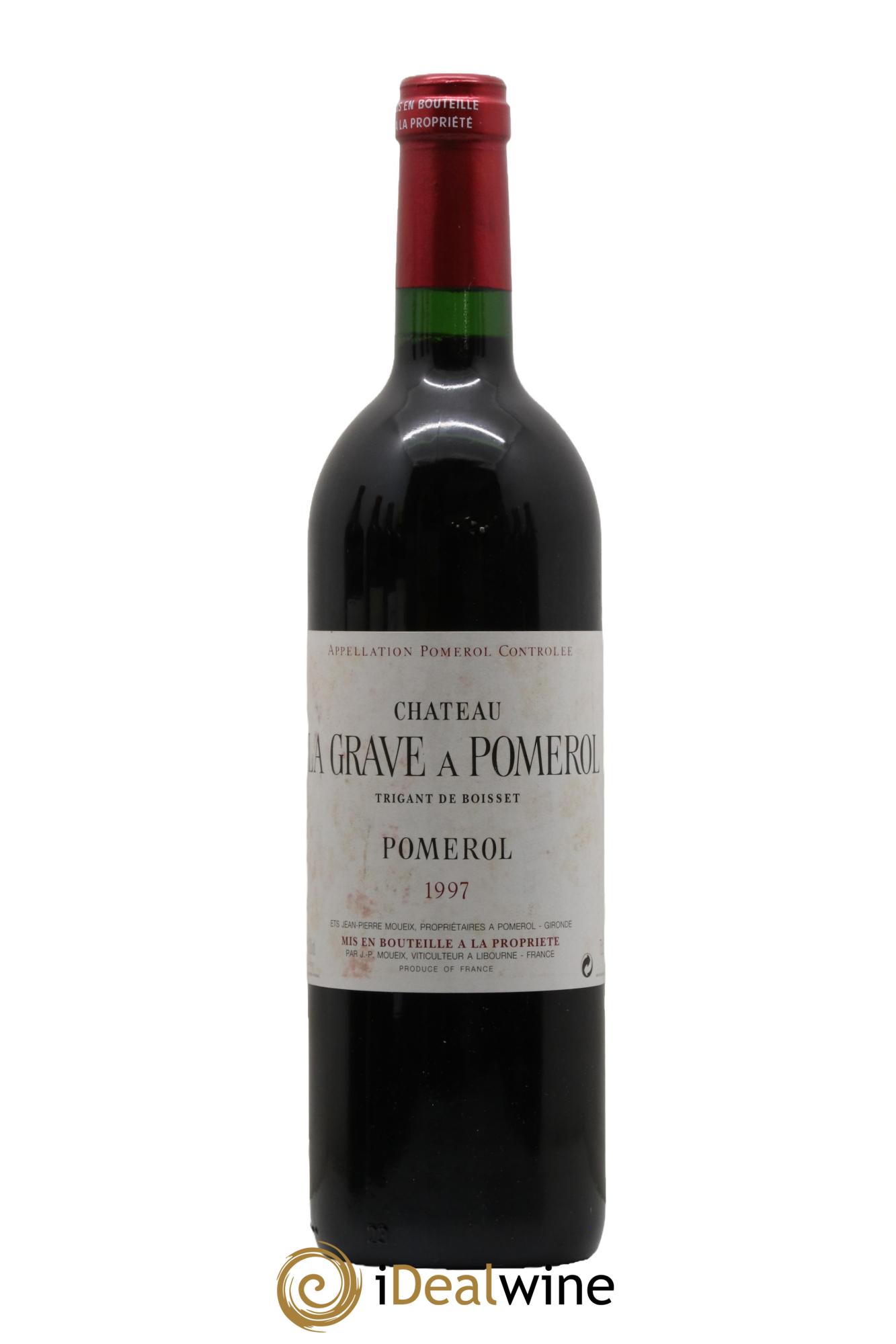 Château La Grave à Pomerol (Trigant de Boisset) 1997 - Lot de 1 bouteille - 0