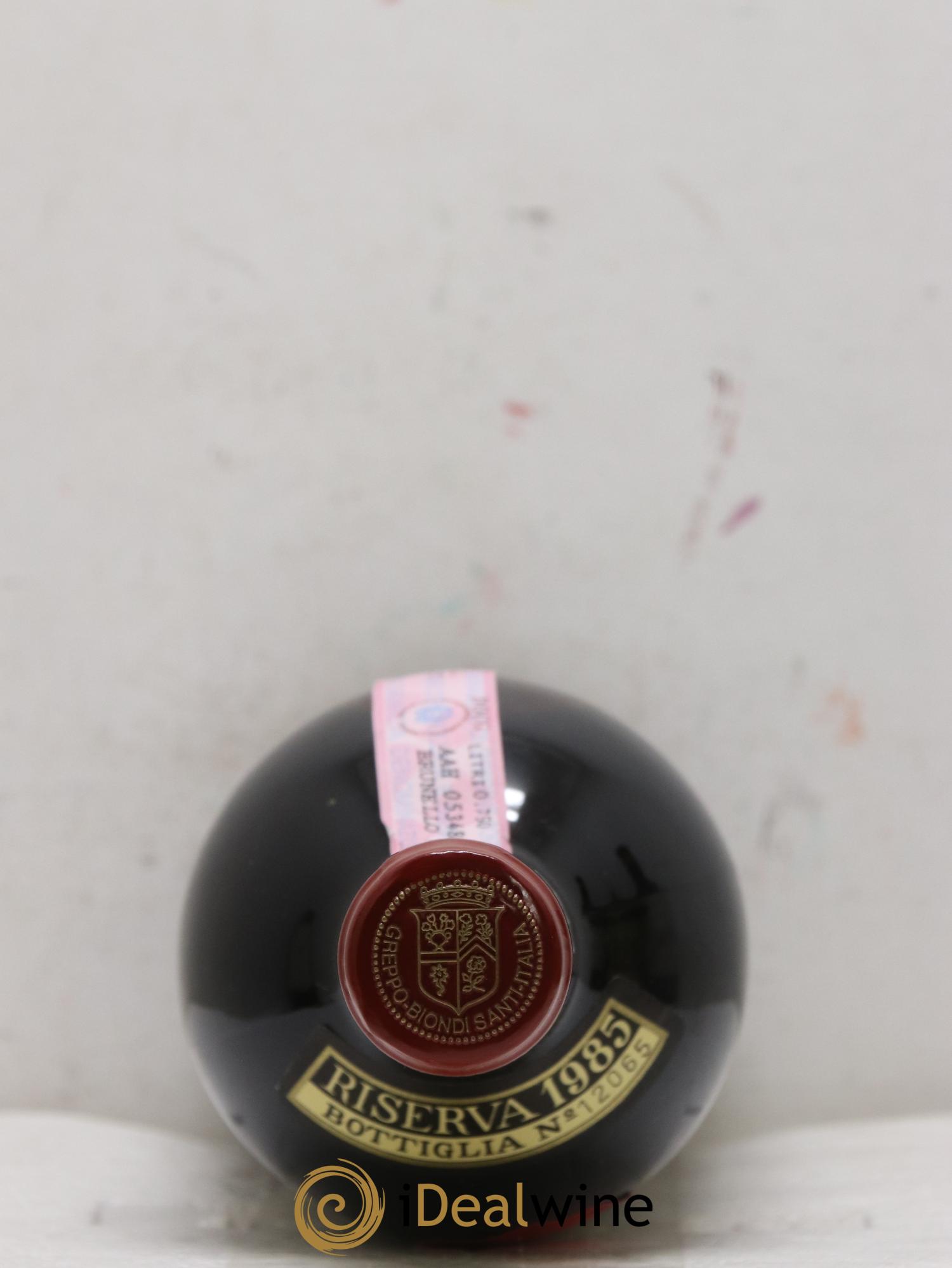 Brunello di Montalcino DOCG Riserva Biondi-Santi Tenuta Greppo 1985 - Lotto di 1 bottiglia - 2