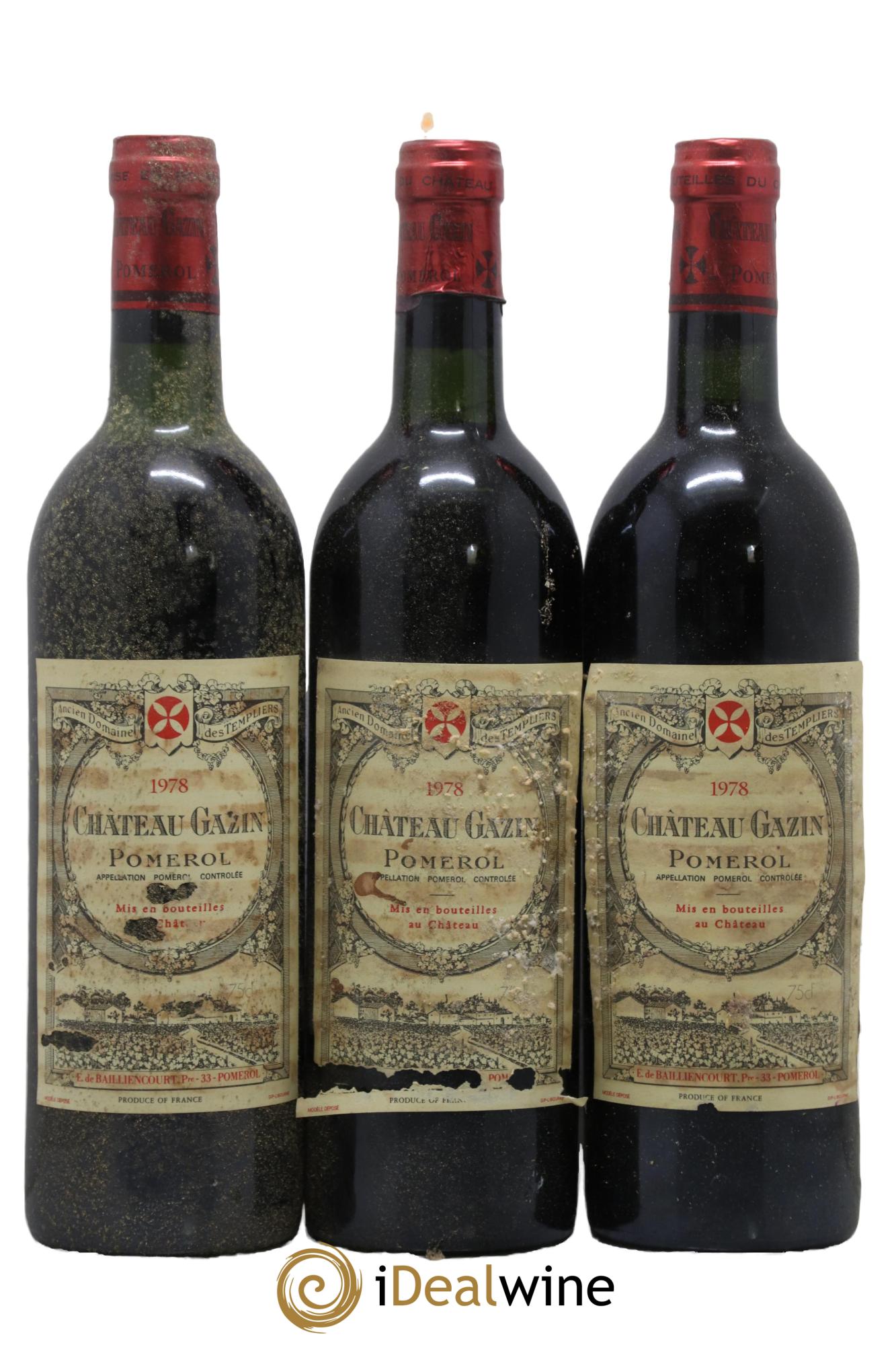 Château Gazin 1978 - Lotto di 12 bottiglie - 4