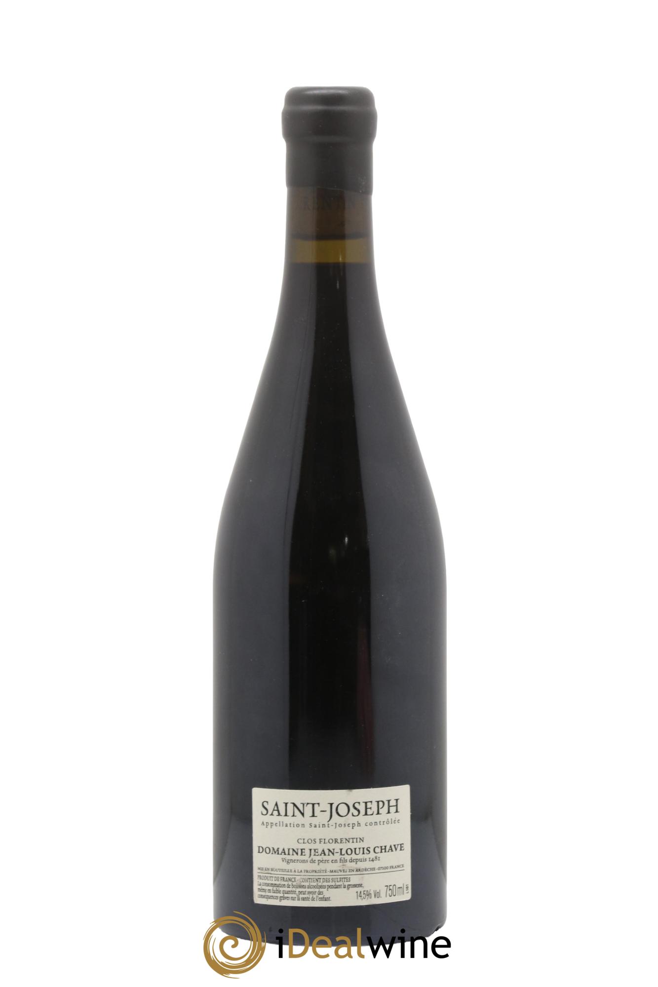 Saint-Joseph Clos Florentin Jean-Louis Chave 2018 - Lot de 1 bouteille - 1