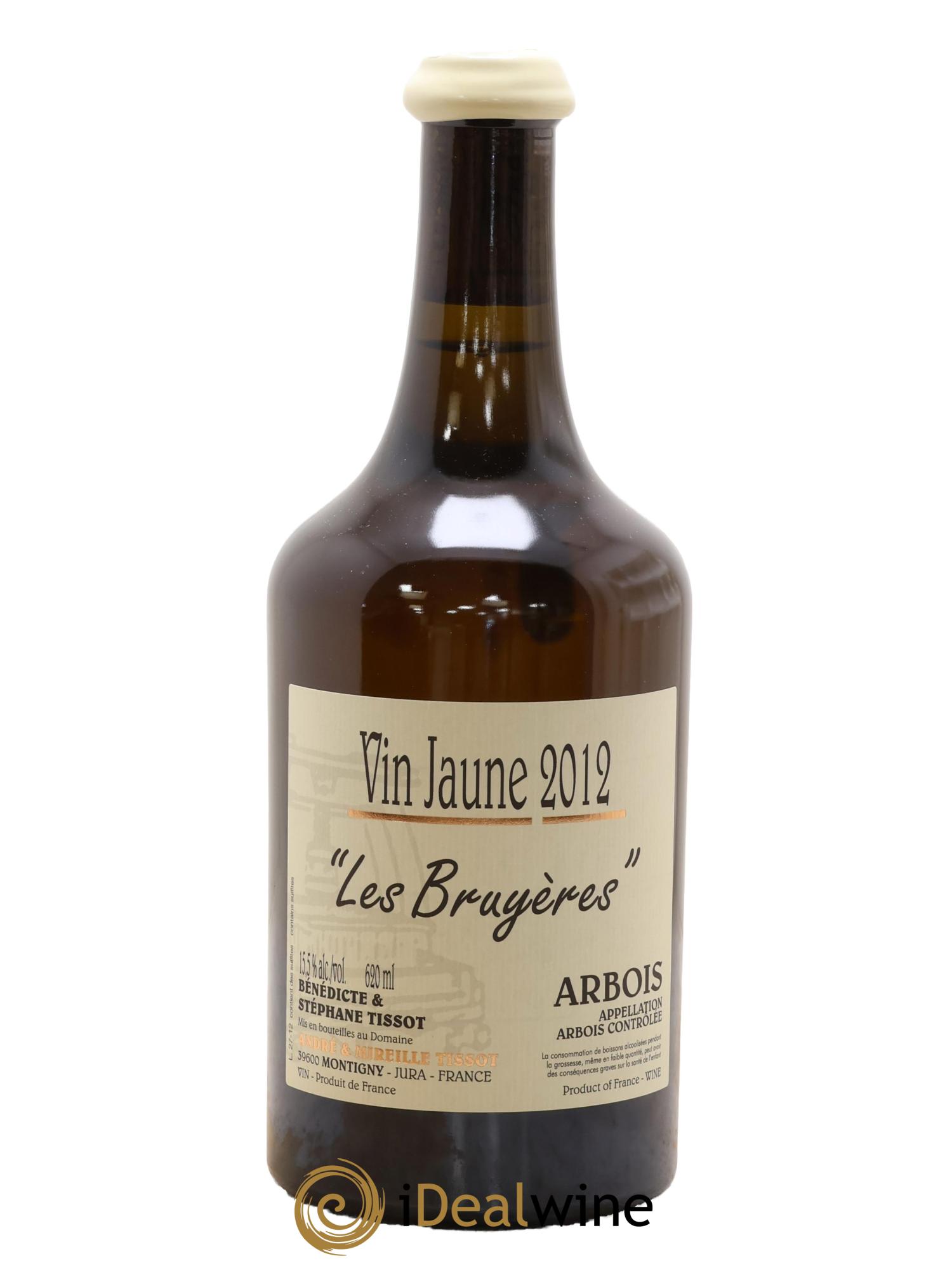 Arbois Vin Jaune Les Bruyères Bénédicte et Stéphane Tissot 2012 - Lot of 1 Clavelin - 0