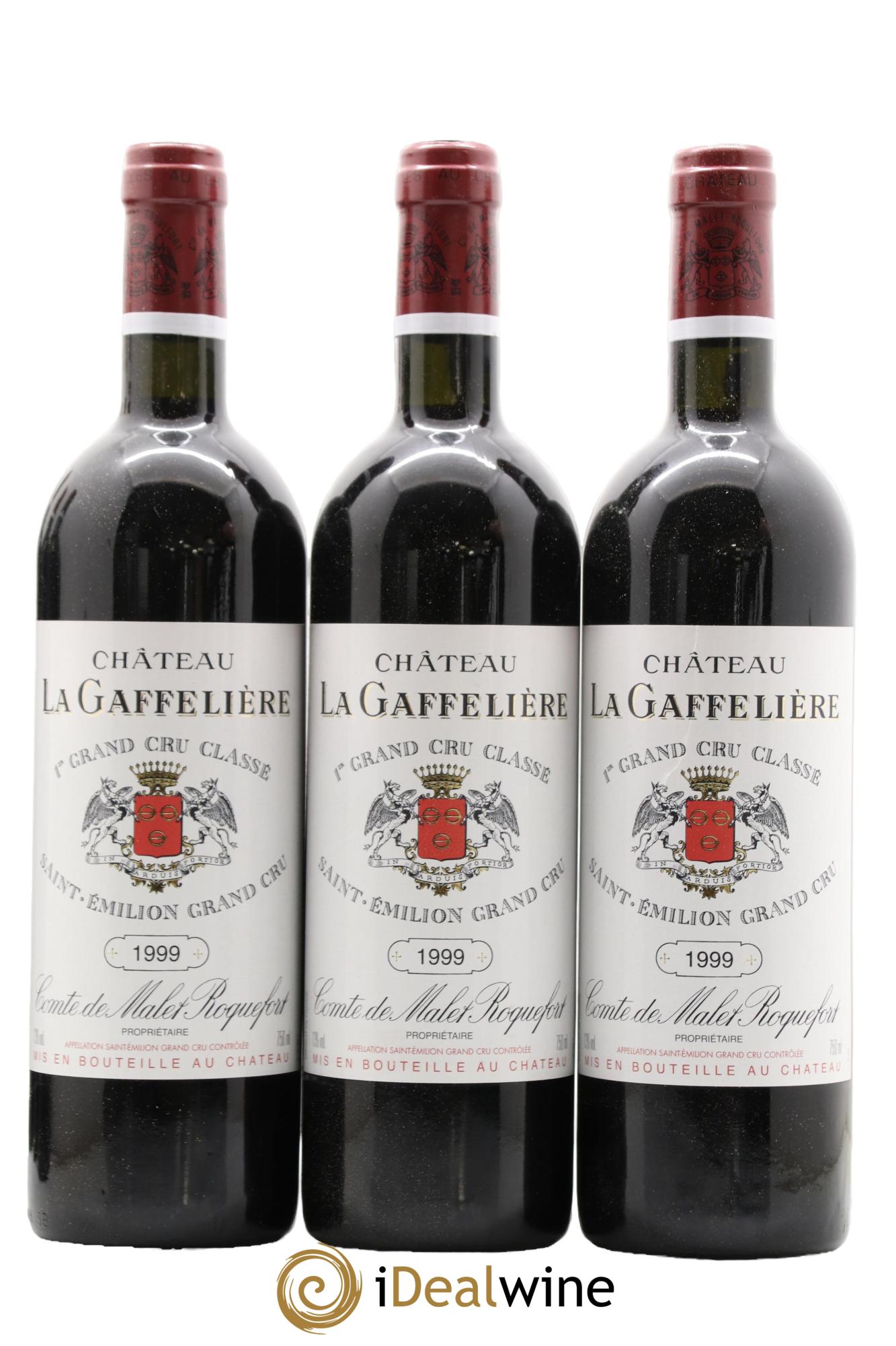 Château la Gaffelière 1er Grand Cru Classé B 1999 - Lot de 12 bouteilles - 3