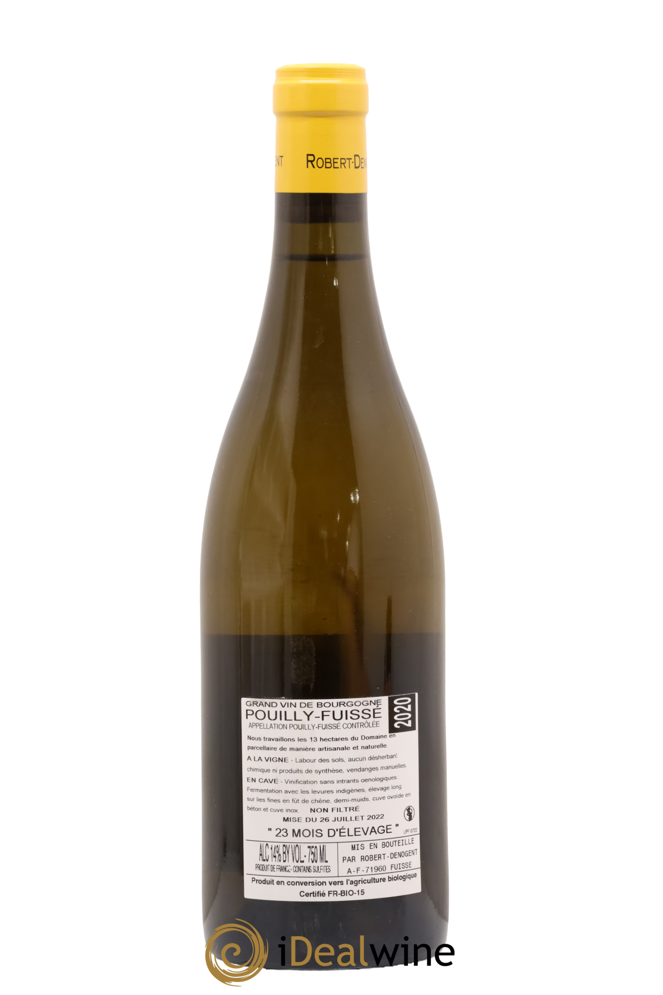 Pouilly-Fuissé La Croix Vieilles Vignes Robert Denogent (Domaine) 2020 - Posten von 1 Flasche - 1