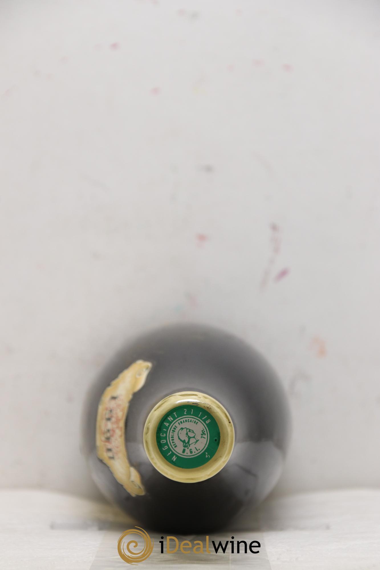 Clos de Vougeot Grand Cru Camille Giroud Giroud 1990 - Lot de 3 bouteilles - 1