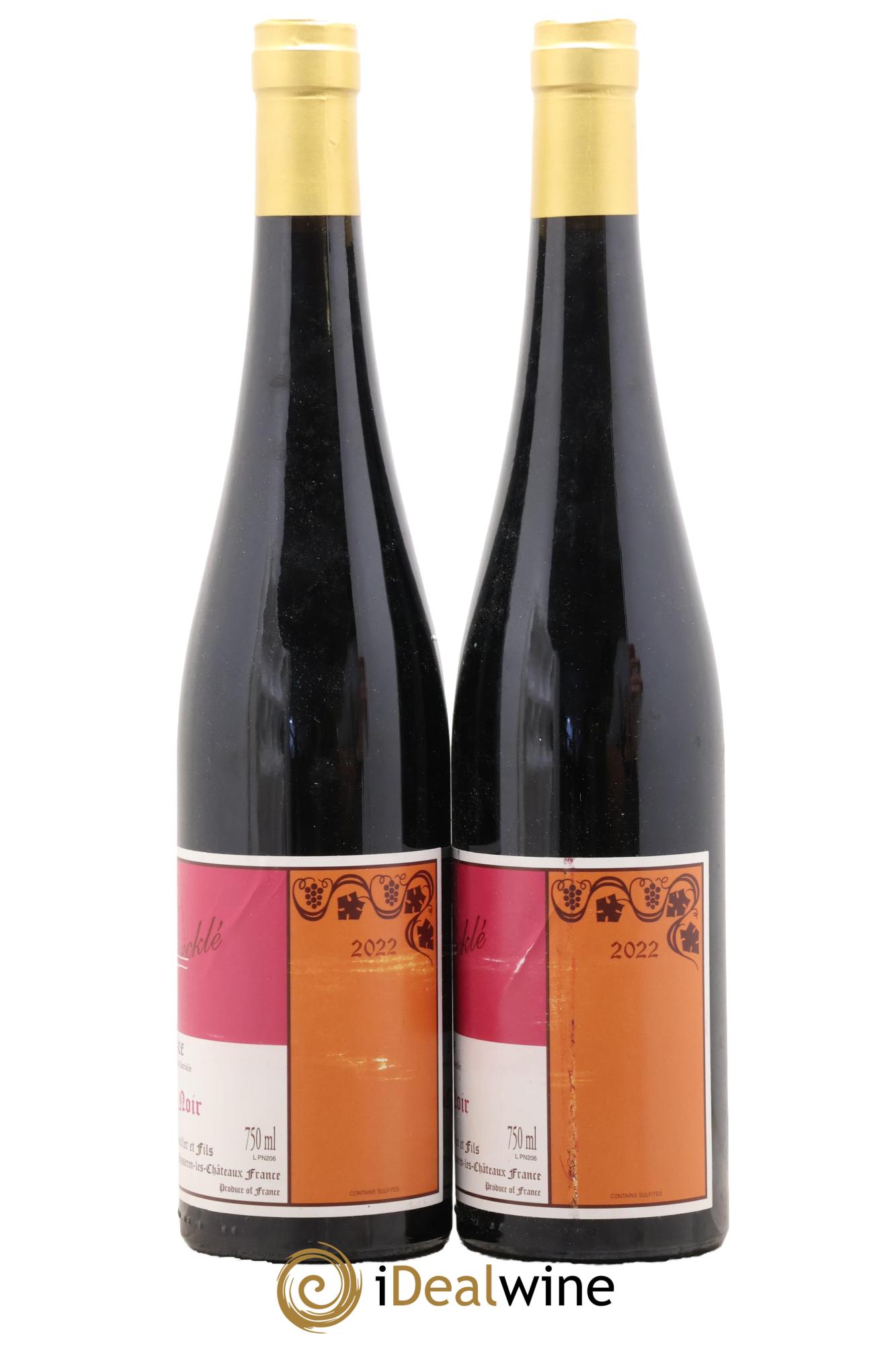 Alsace Pinot Noir Bildstoeckle Gérard Schueller (Domaine) 2022 - Lot de 2 bouteilles - 1
