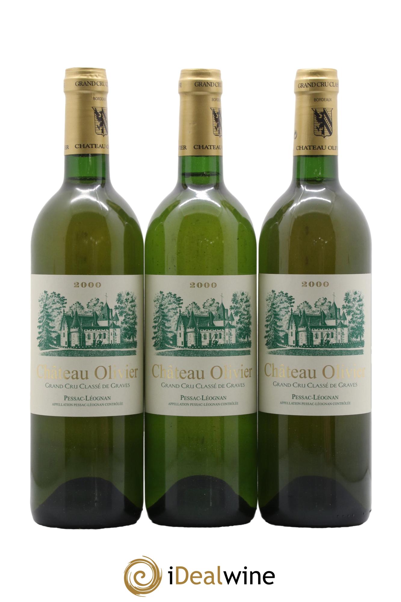 Château Olivier Cru Classé de Graves 2000 - Lot of 12 bottles - 3