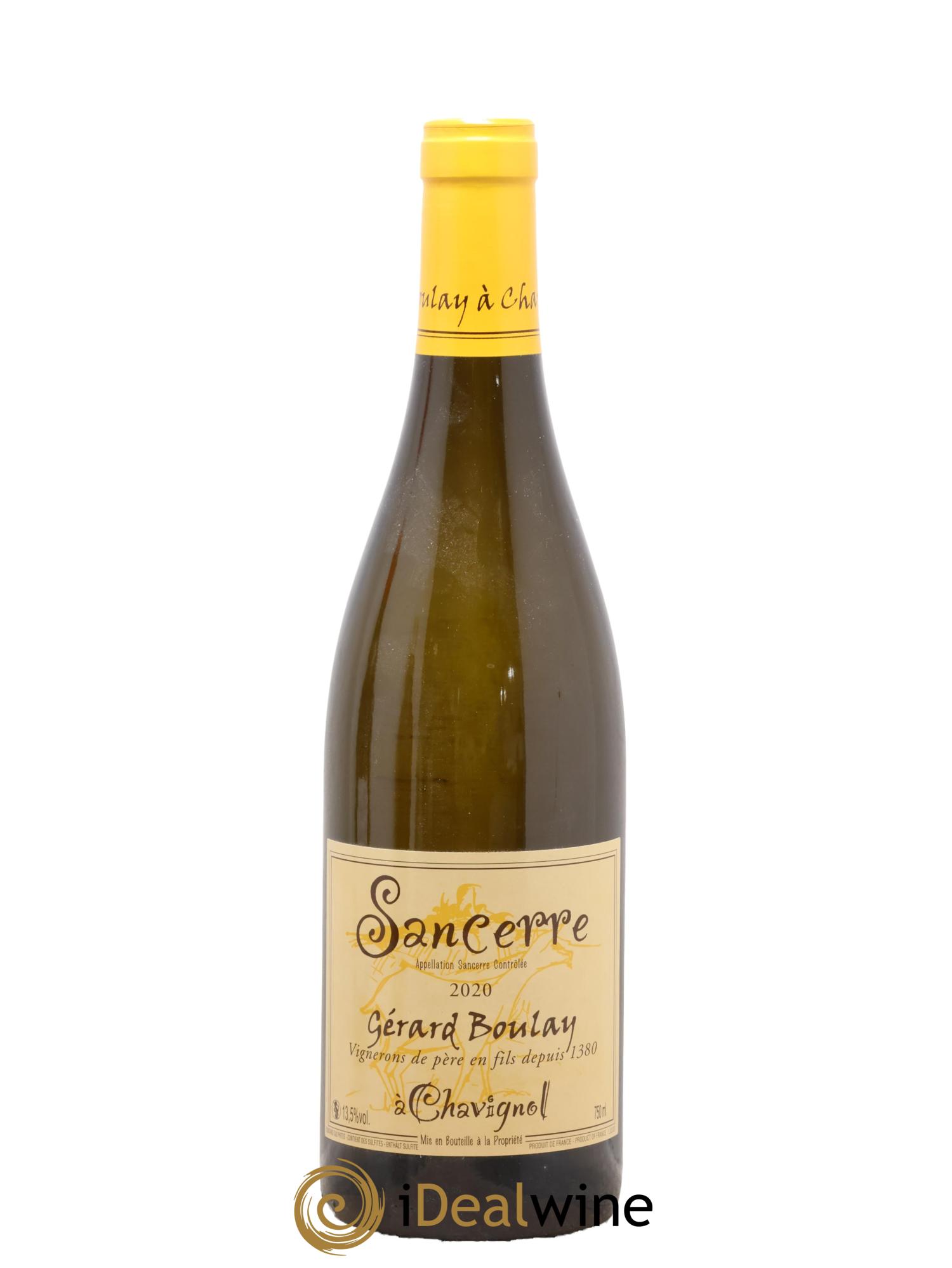 Sancerre Gérard Boulay 2020 - Lot de 1 bouteille - 0