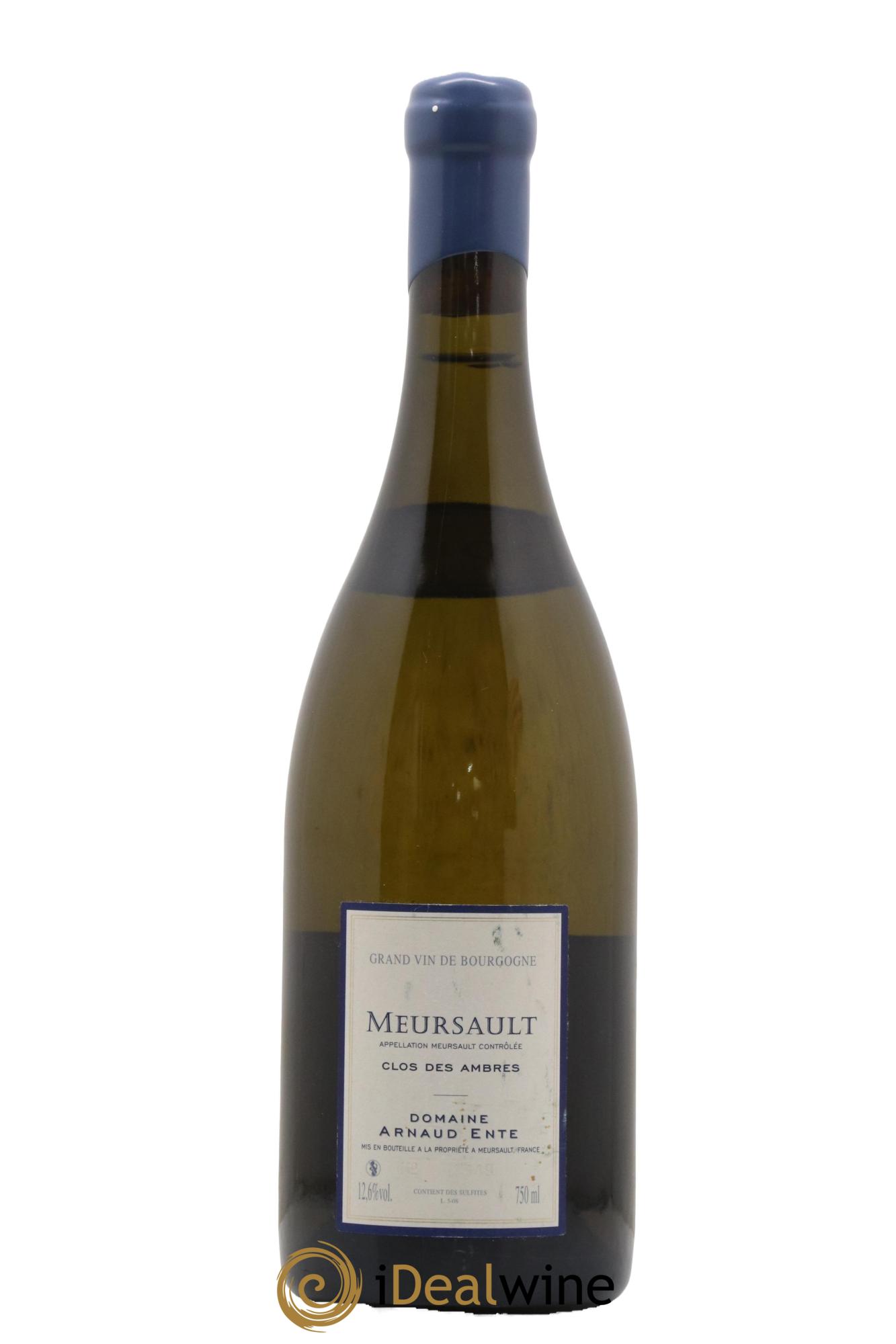Meursault Clos des Ambres Arnaud Ente 2008 - Lotto di 1 bottiglia - 1