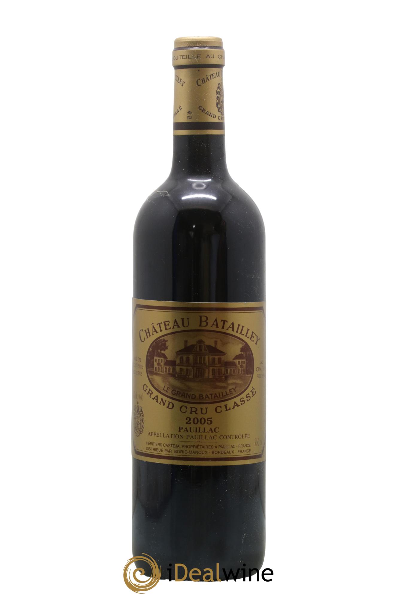 Château Batailley 5ème Grand Cru Classé 2005 - Lot of 1 bottle - 0
