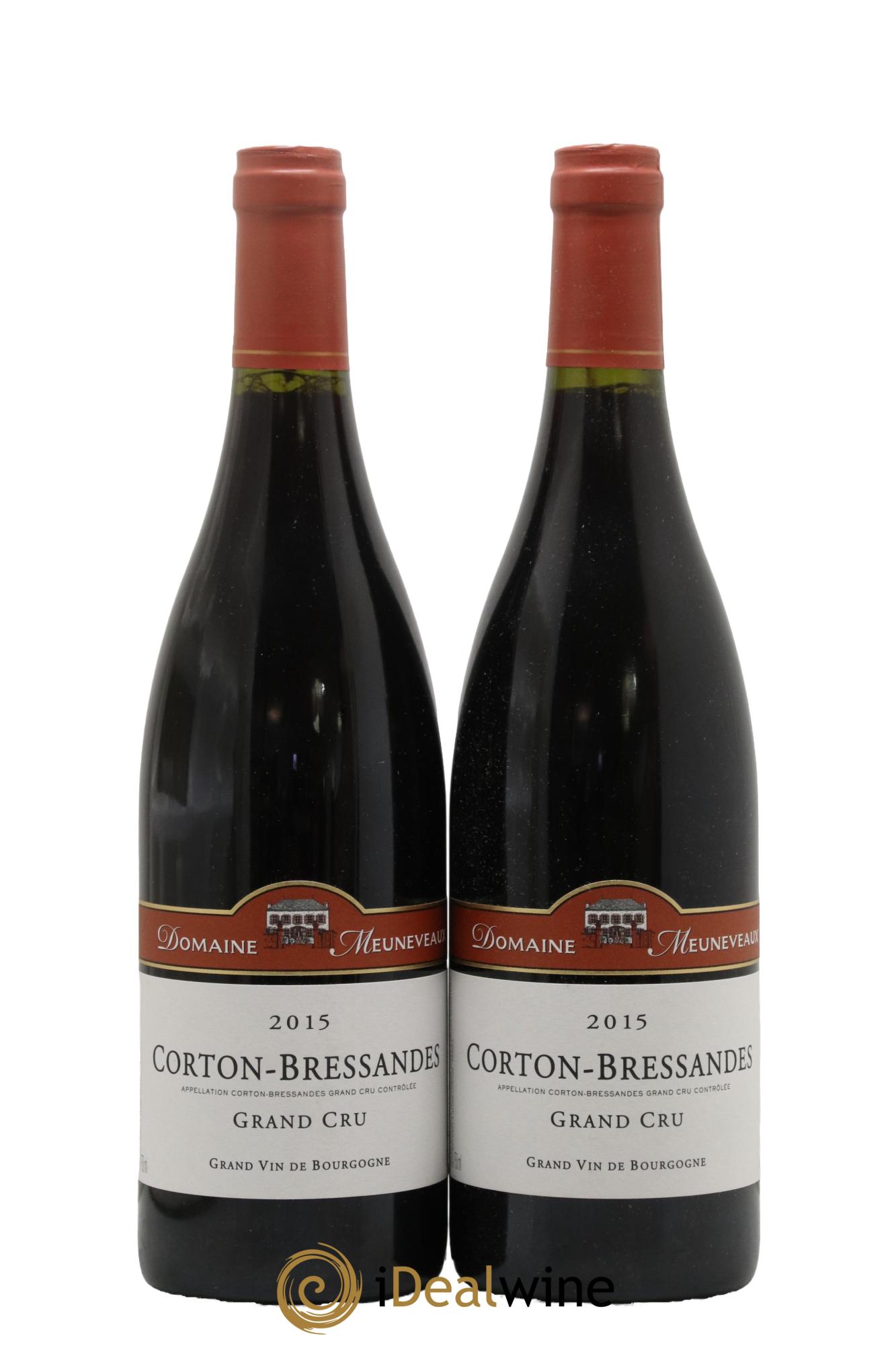 Corton Grand Cru Bressandes Domaine Meuneveaux 2015 - Lot de 2 bouteilles - 0