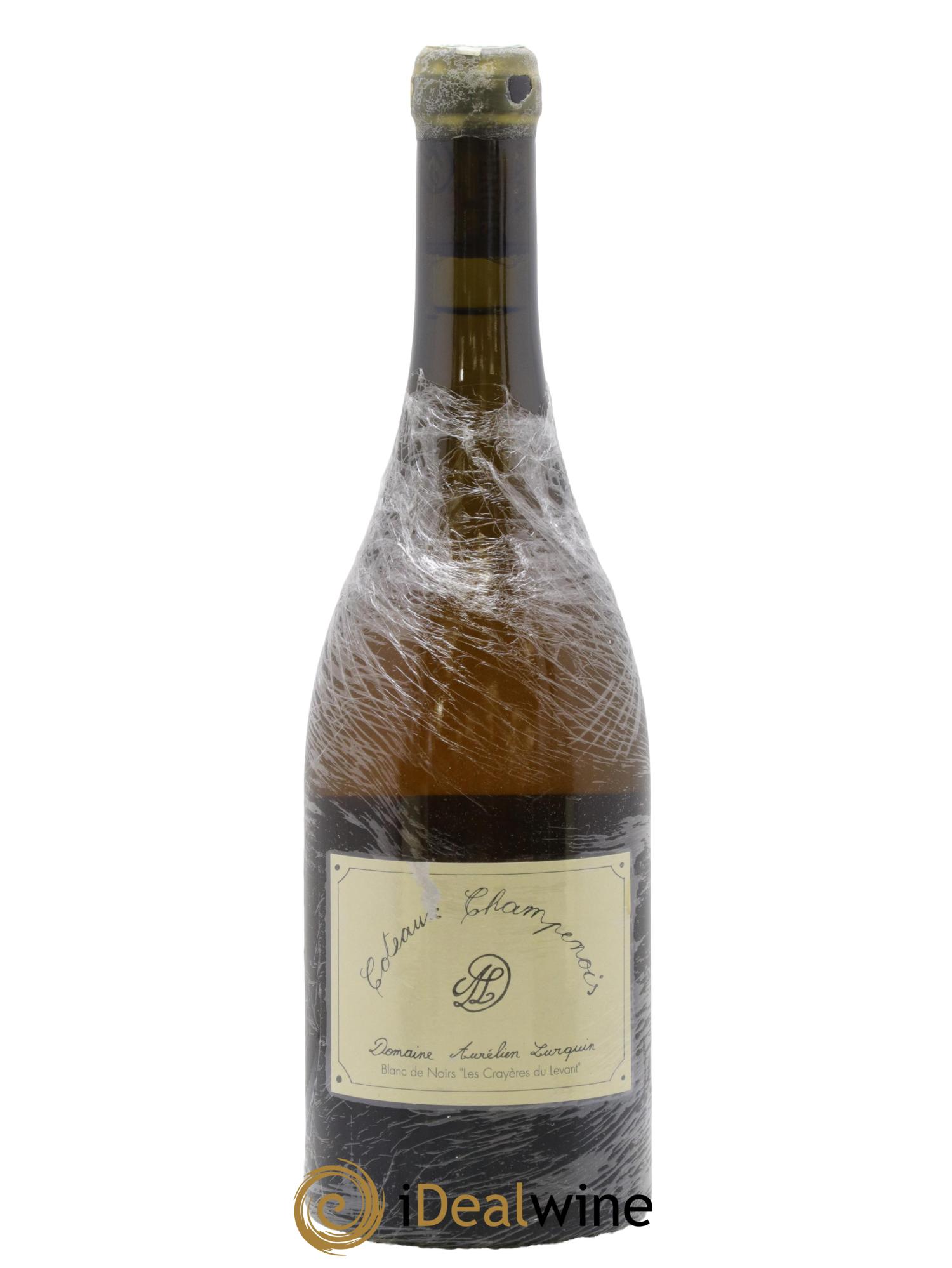 Coteaux Champenois Les Crayères du Levant Blanc de Noirs Aurélien Lurquin 2018 - Lot de 1 bouteille - 0