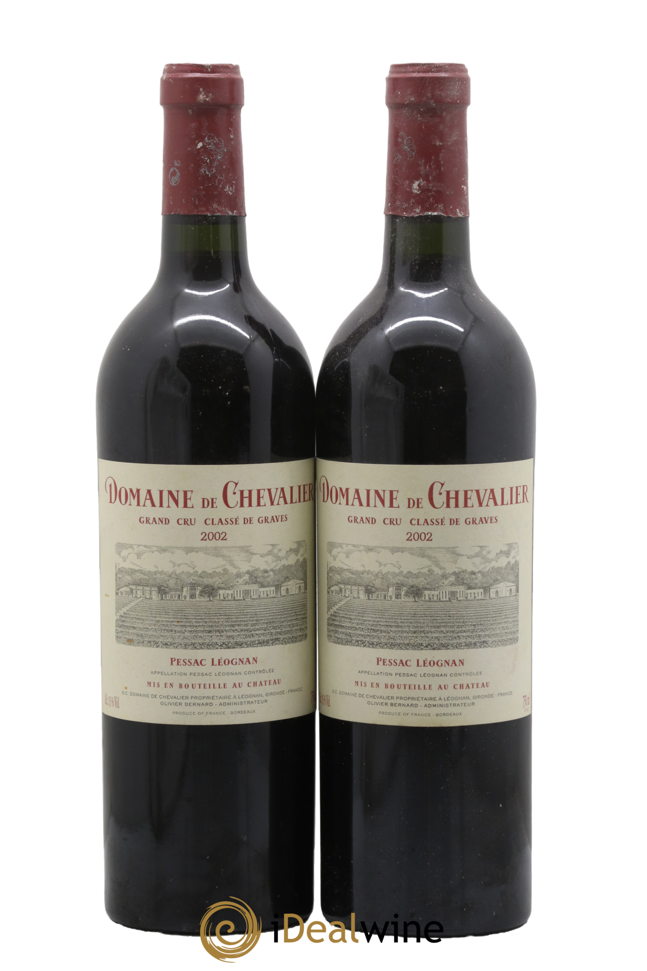 Domaine de Chevalier Cru Classé de Graves 2002 - Posten von 2 Flaschen - 0
